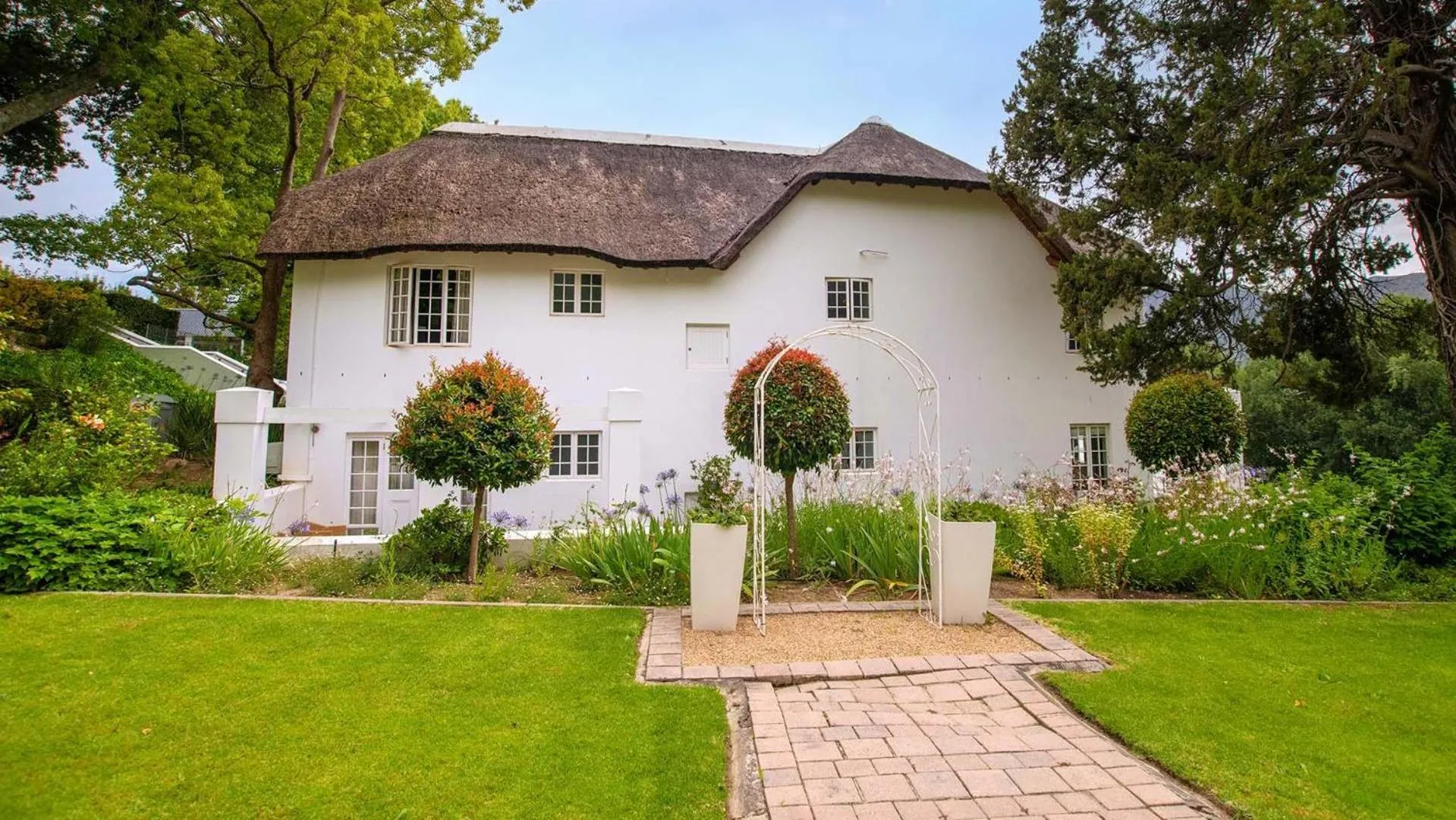 Property building in Le Franschhoek Hotel & Spa by Dream Resorts