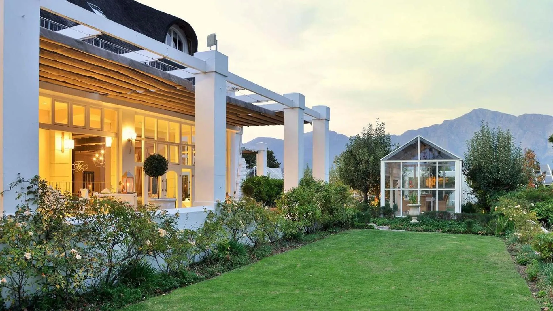 Property building in Le Franschhoek Hotel & Spa by Dream Resorts