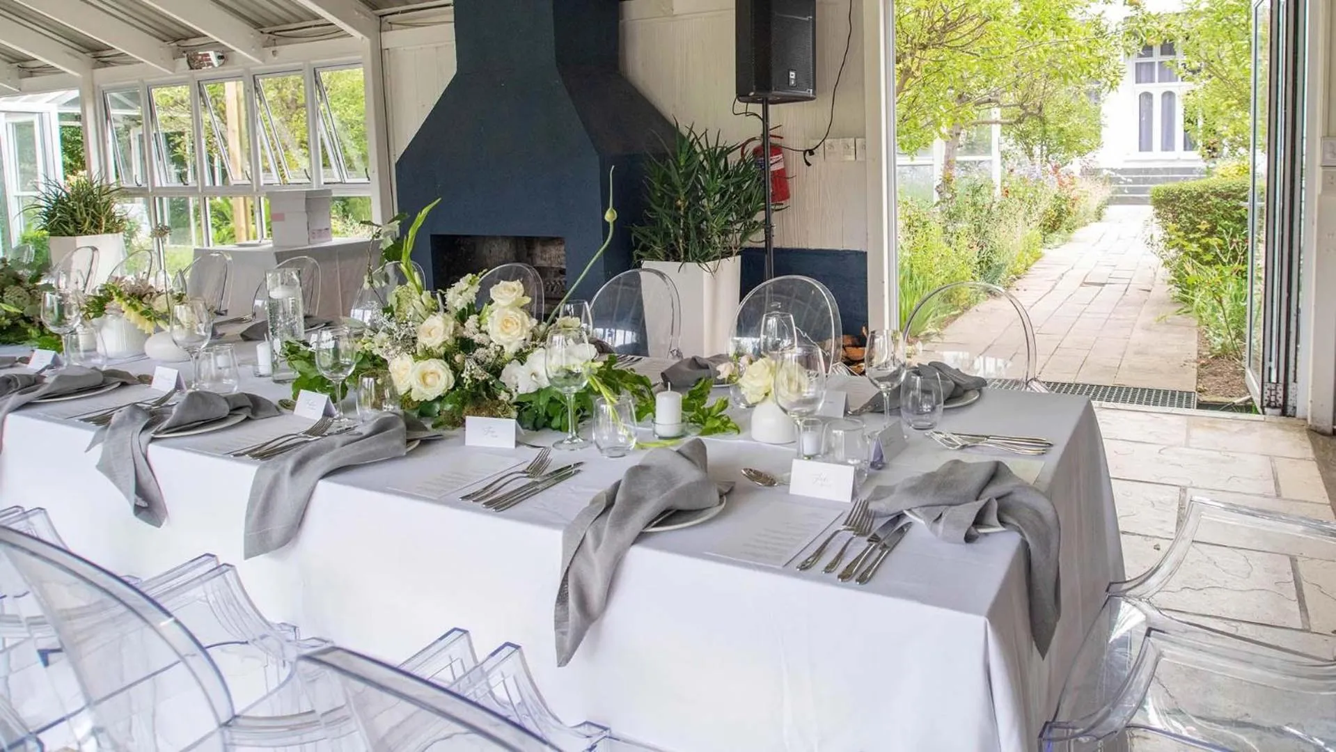 Patio in Le Franschhoek Hotel & Spa by Dream Resorts