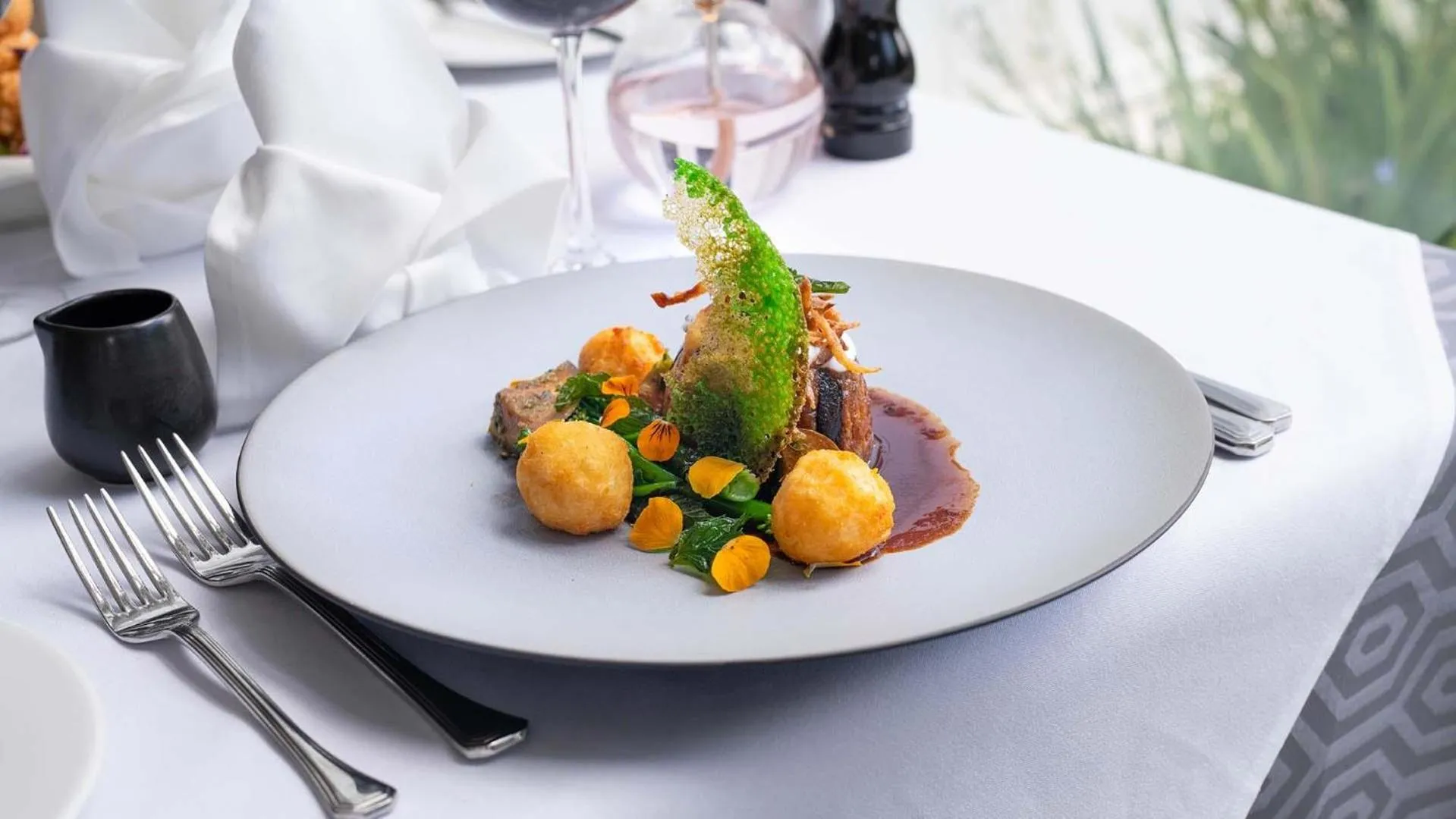 Restaurant/places to eat in Le Franschhoek Hotel & Spa by Dream Resorts