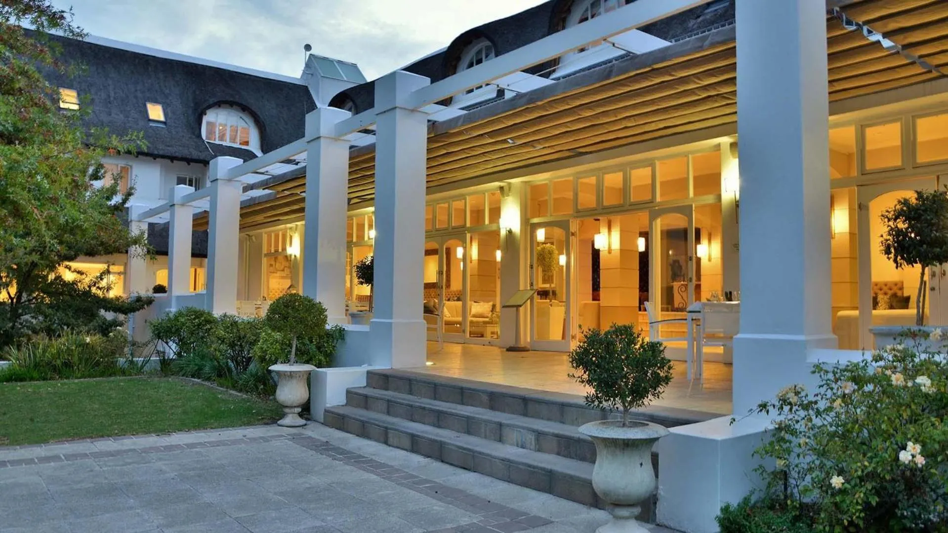 Property building in Le Franschhoek Hotel & Spa by Dream Resorts