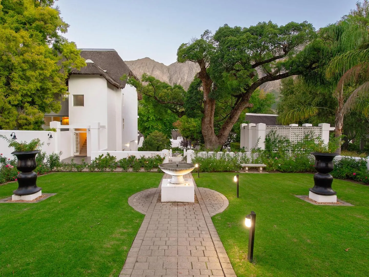 Garden view in Le Franschhoek Hotel & Spa by Dream Resorts