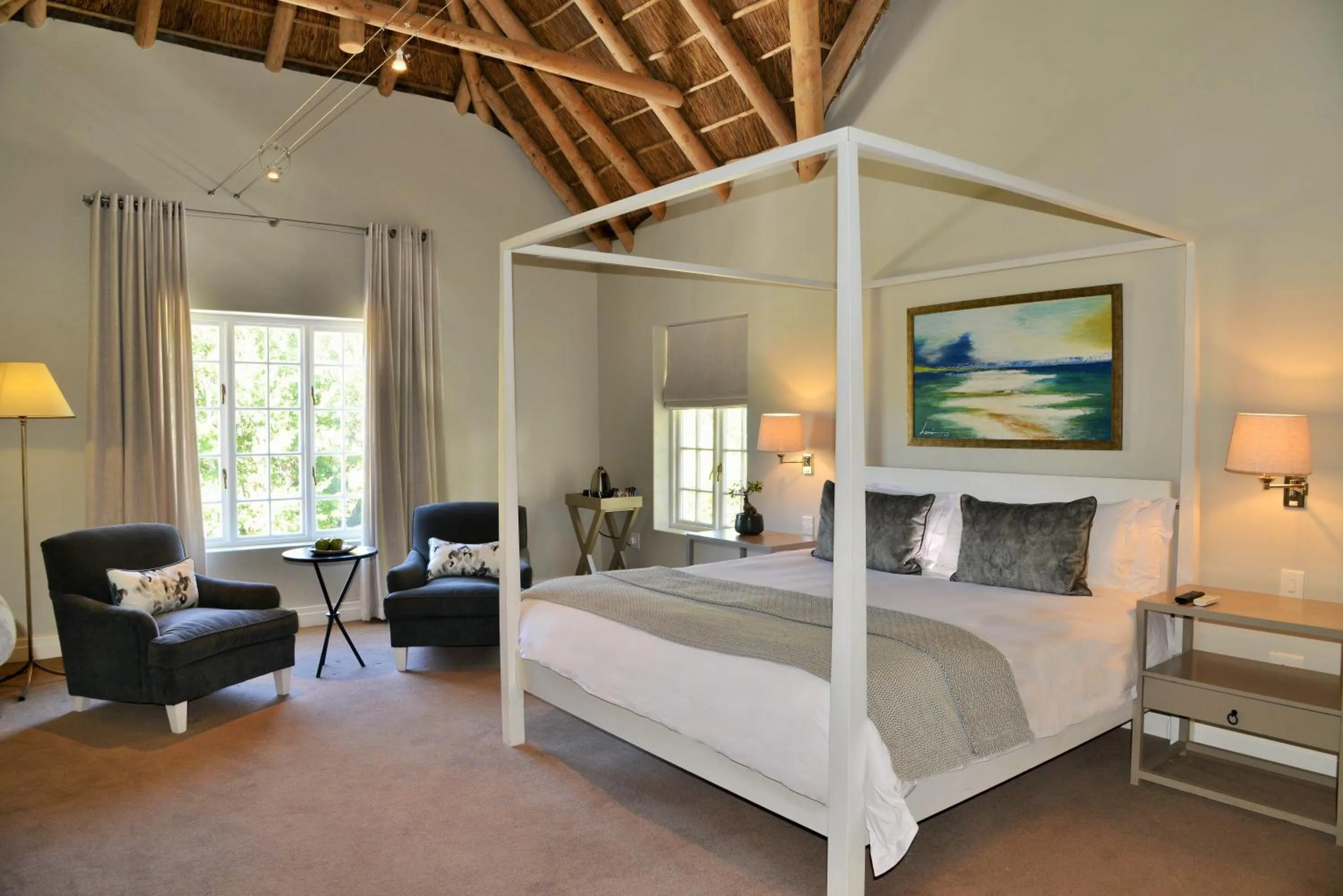 Bed in Le Franschhoek Hotel & Spa by Dream Resorts