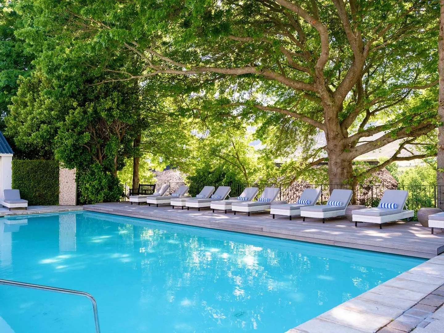 Pool view in Le Franschhoek Hotel & Spa by Dream Resorts