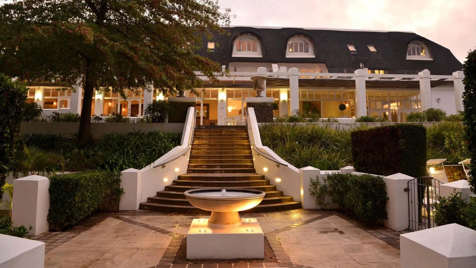 Property building in Le Franschhoek Hotel & Spa by Dream Resorts