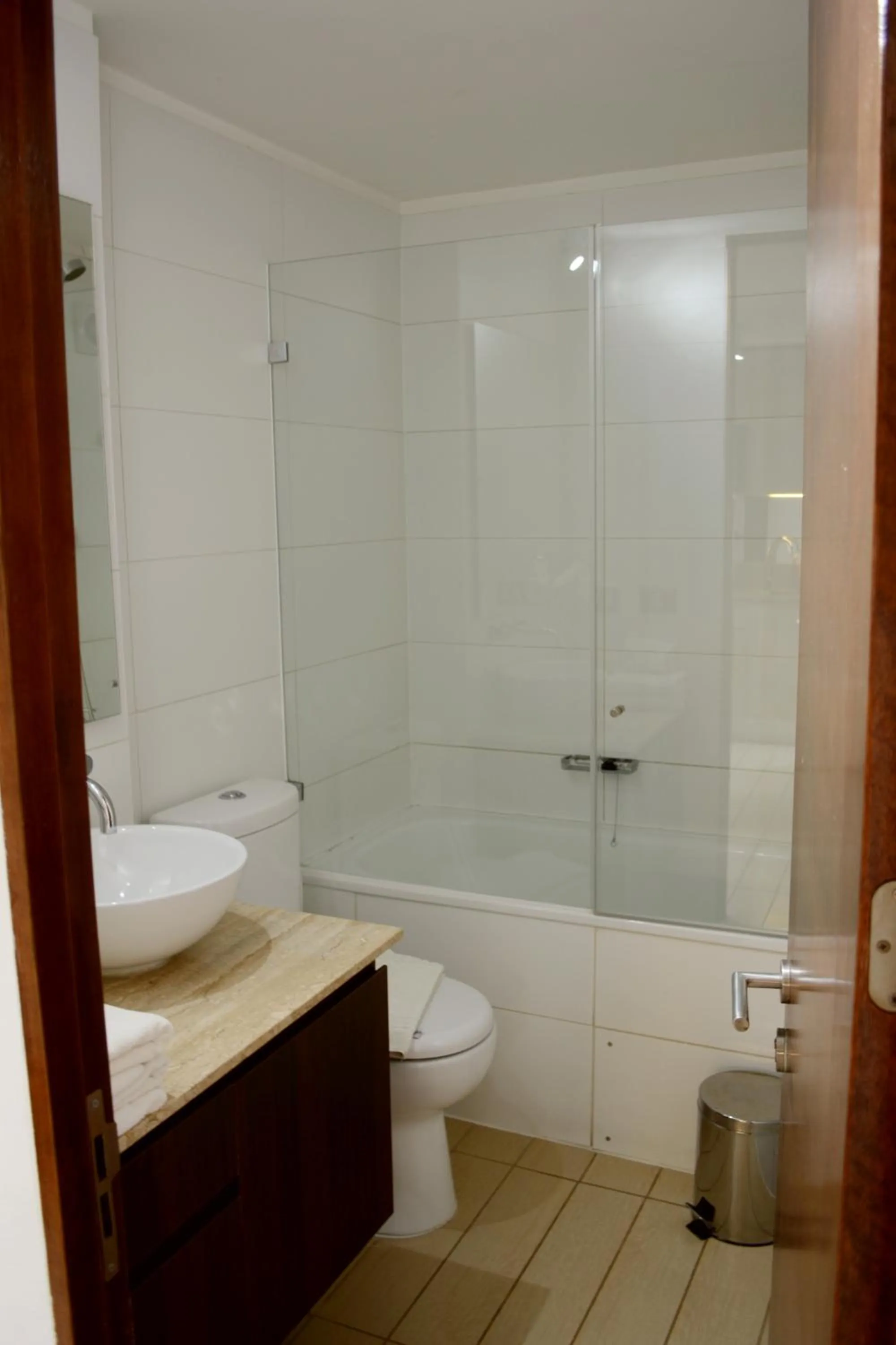 Bathroom in Sunset Aparts