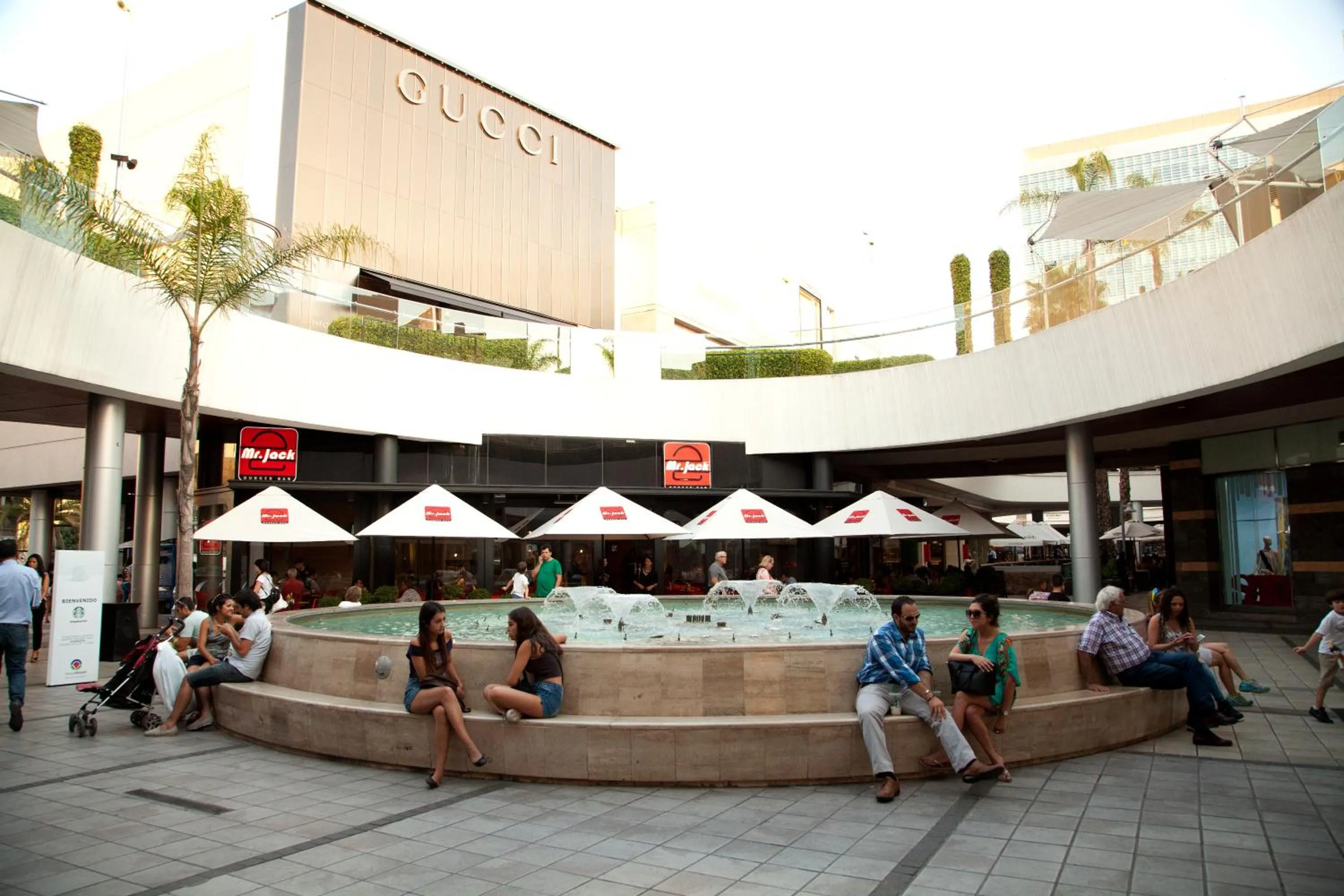 group of guests in Sunset Aparts