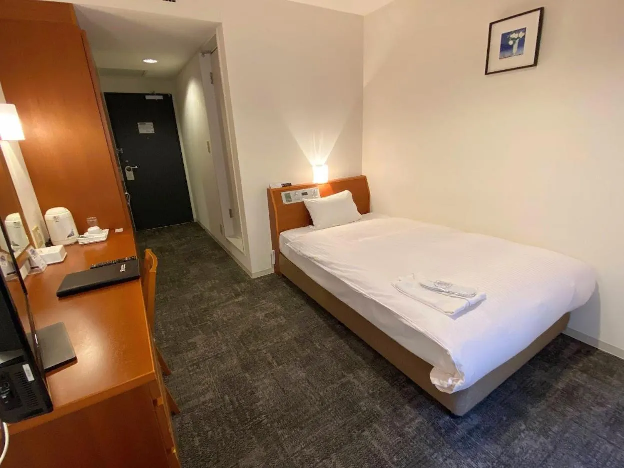 Bed in Blue Port Hotel Kitakyushu Airport