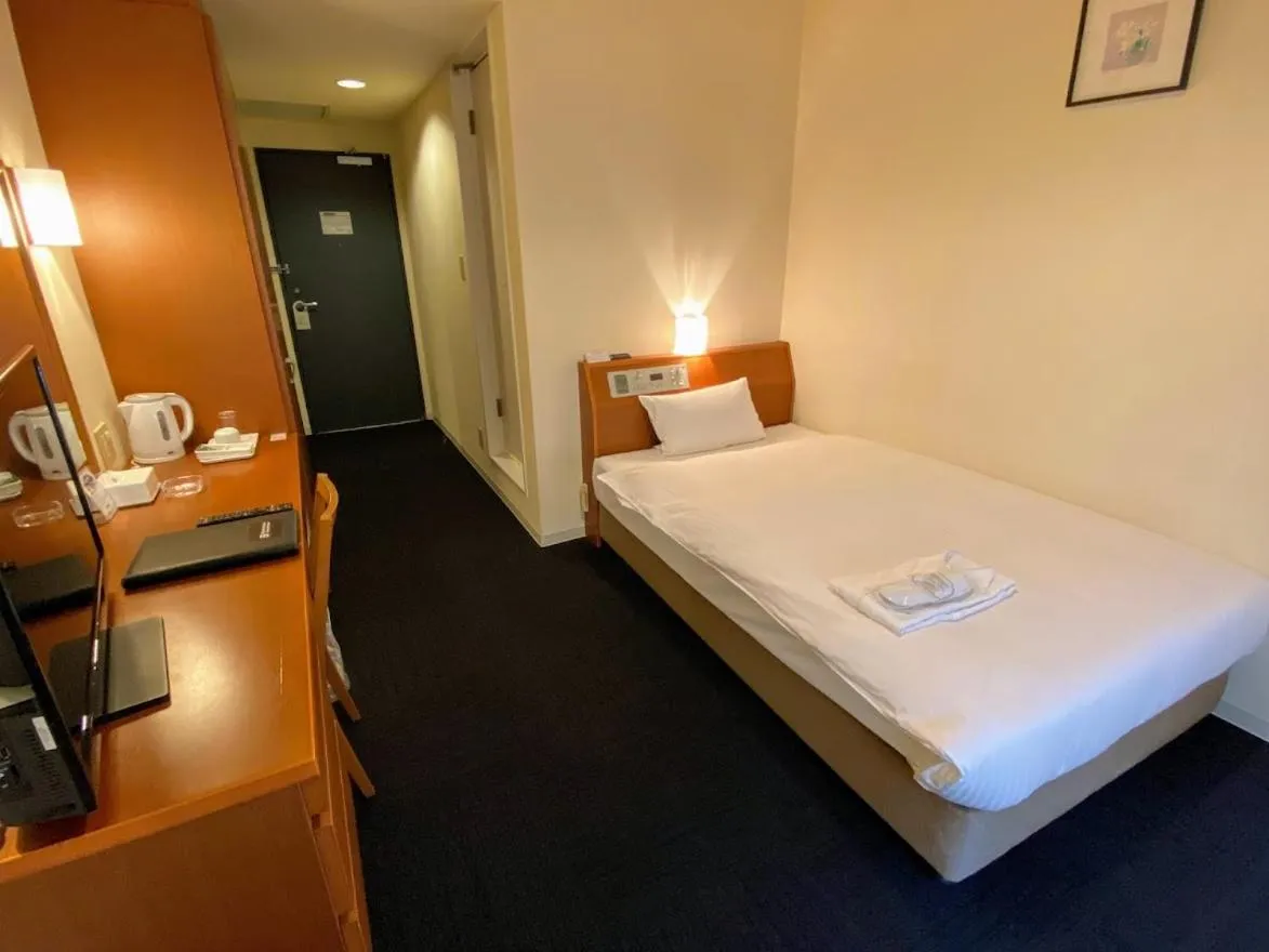 Bed in Blue Port Hotel Kitakyushu Airport