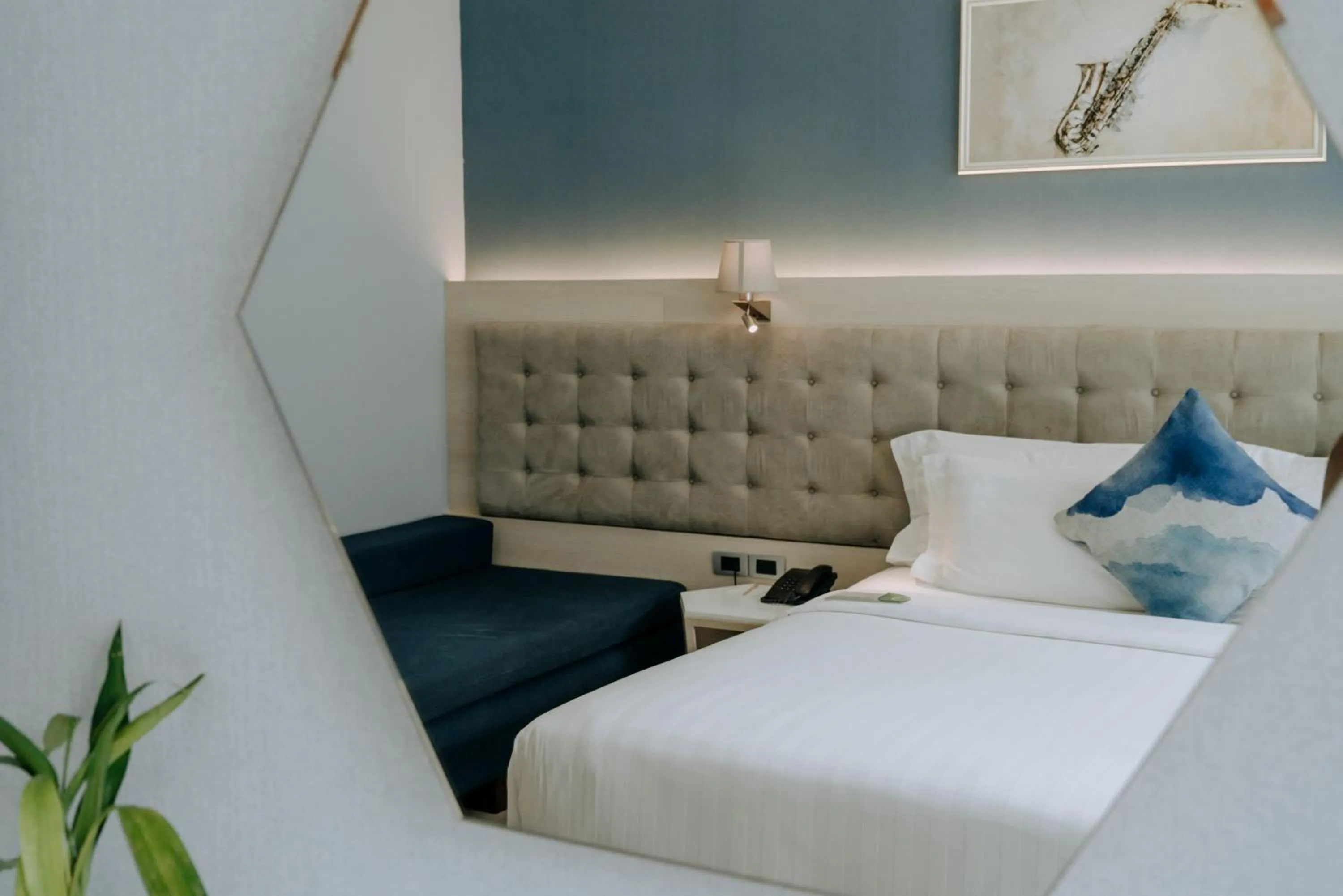 Bed in BlueSotel Krabi AoNang Beach