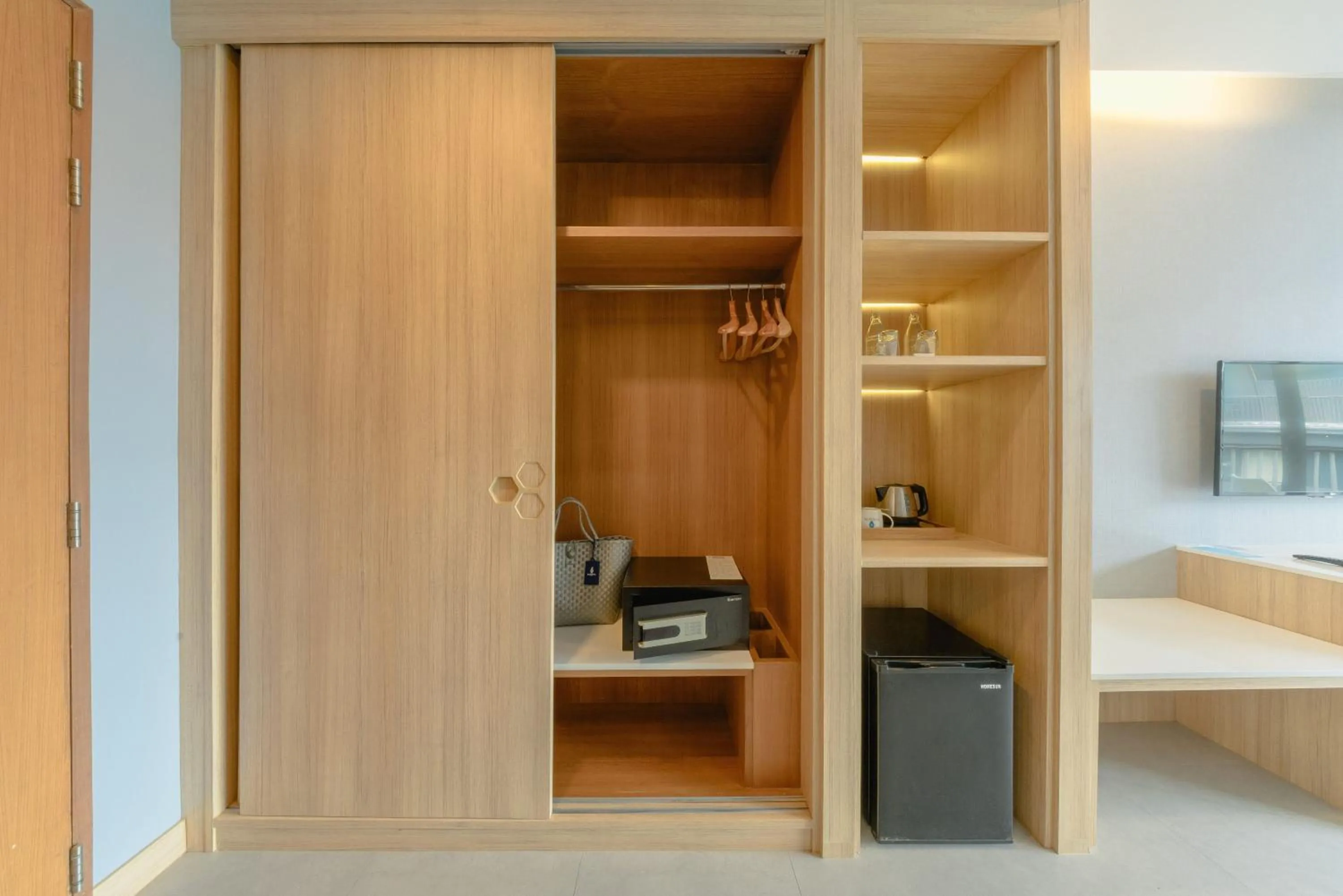 wardrobe in BlueSotel Krabi AoNang Beach