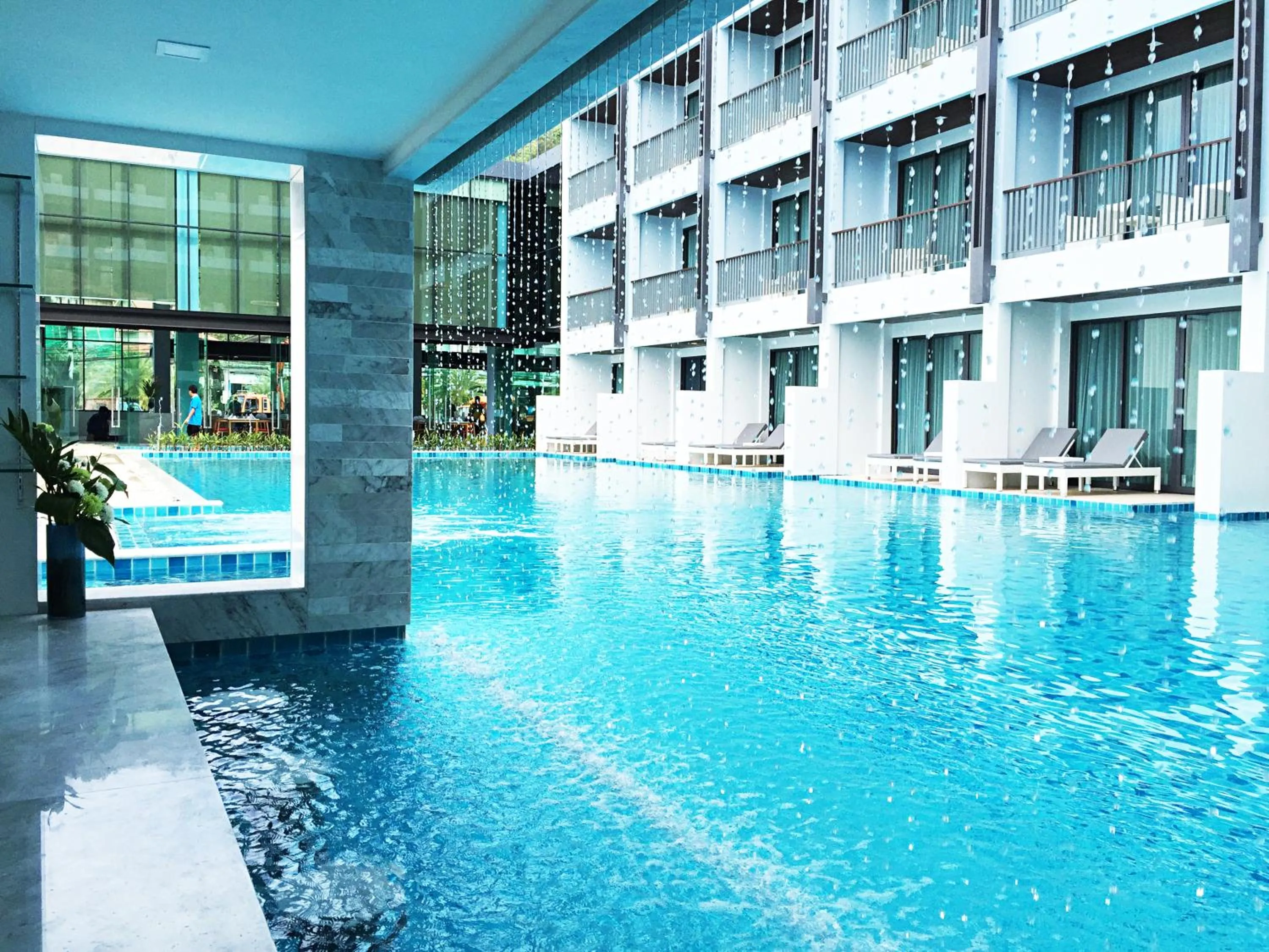 Swimming pool in BlueSotel Krabi AoNang Beach