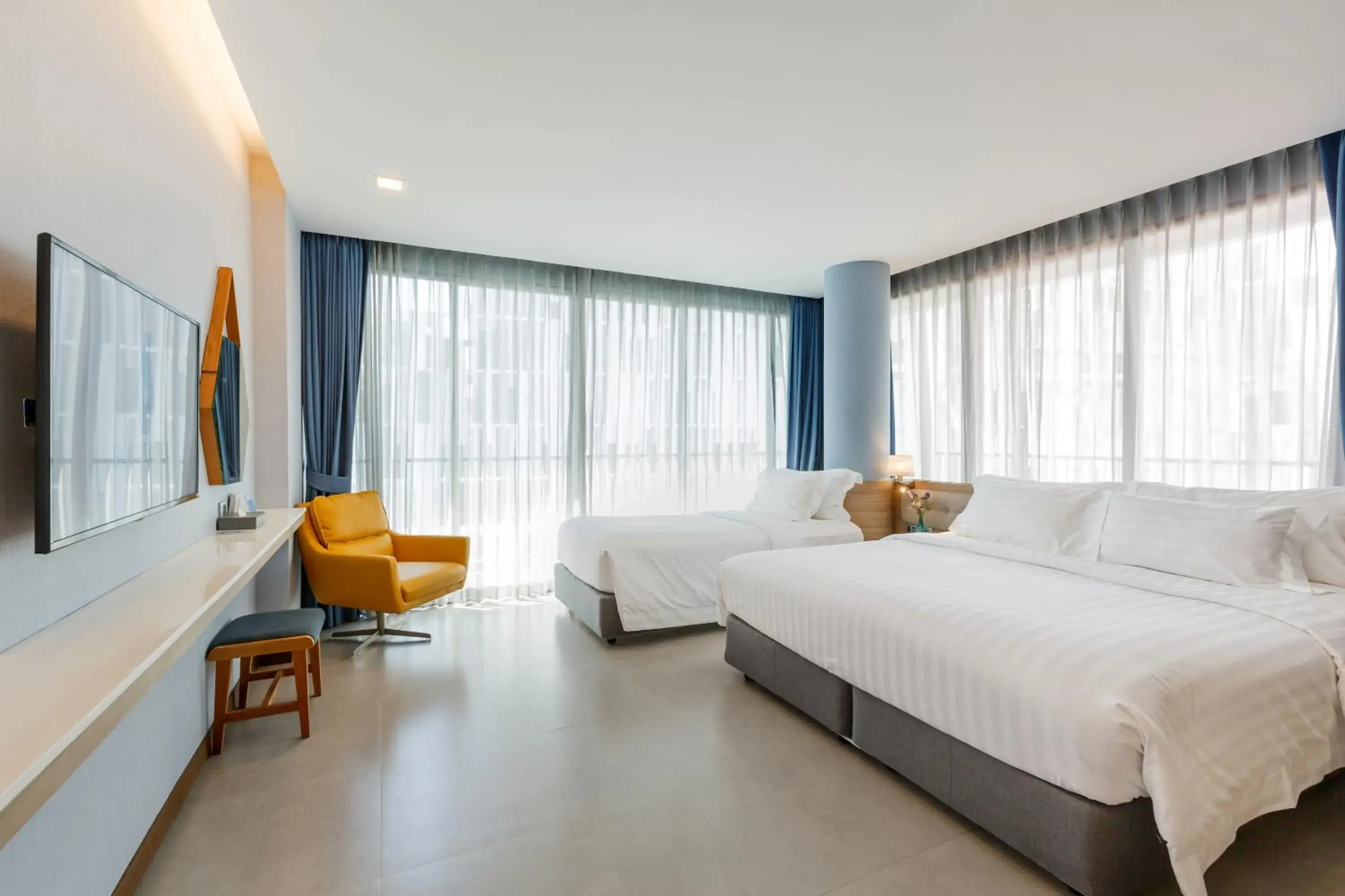 Deluxe Family Triple room with Breakfast in BlueSotel Krabi AoNang Beach Deluxe Family Triple room with Breakfast in BlueSotel Krabi AoNang Beach