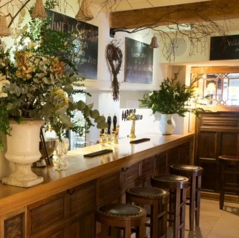 Lounge or bar in The Bell at Hampton Poyle