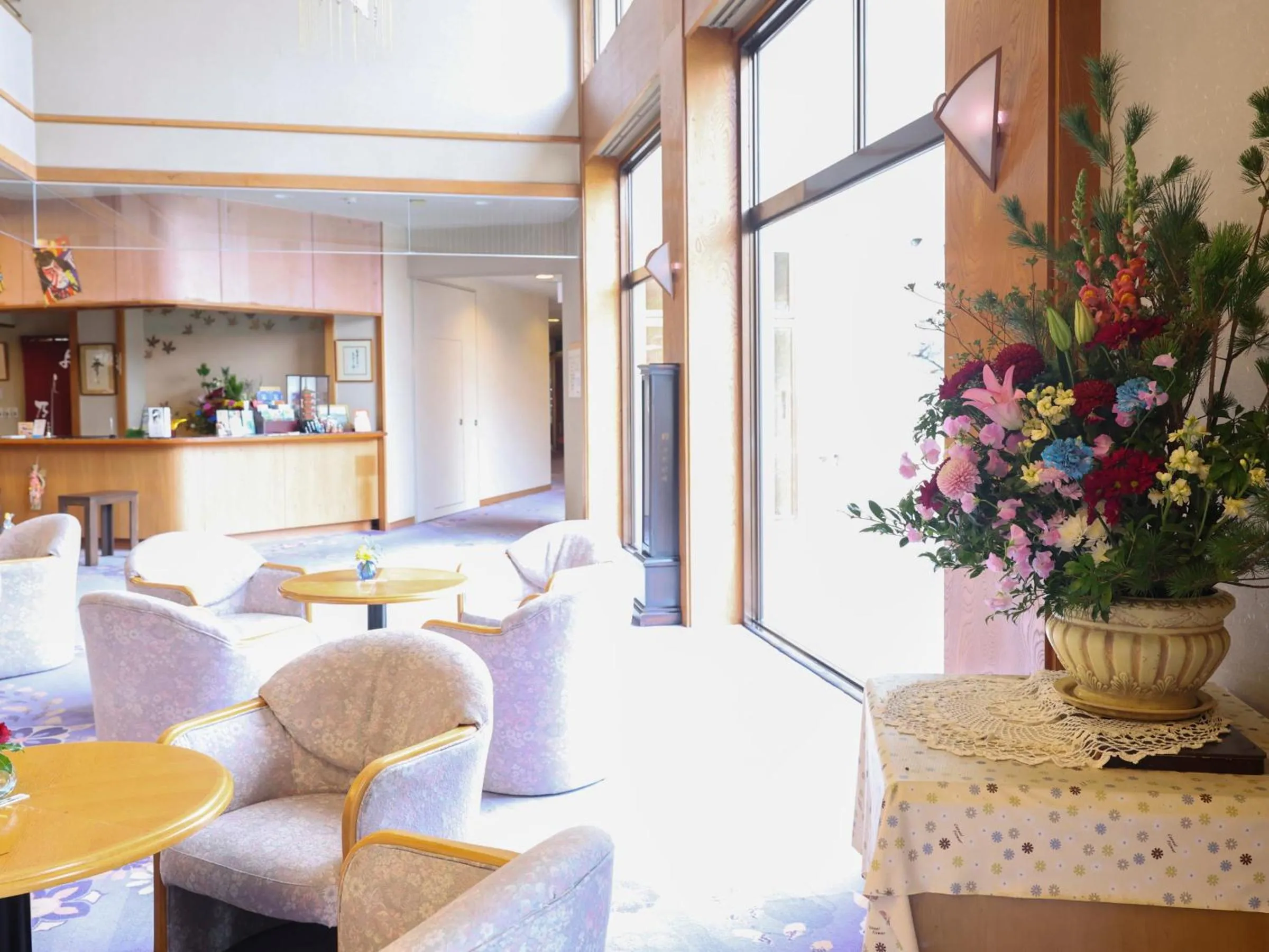 Lobby or reception in Yoshinotei