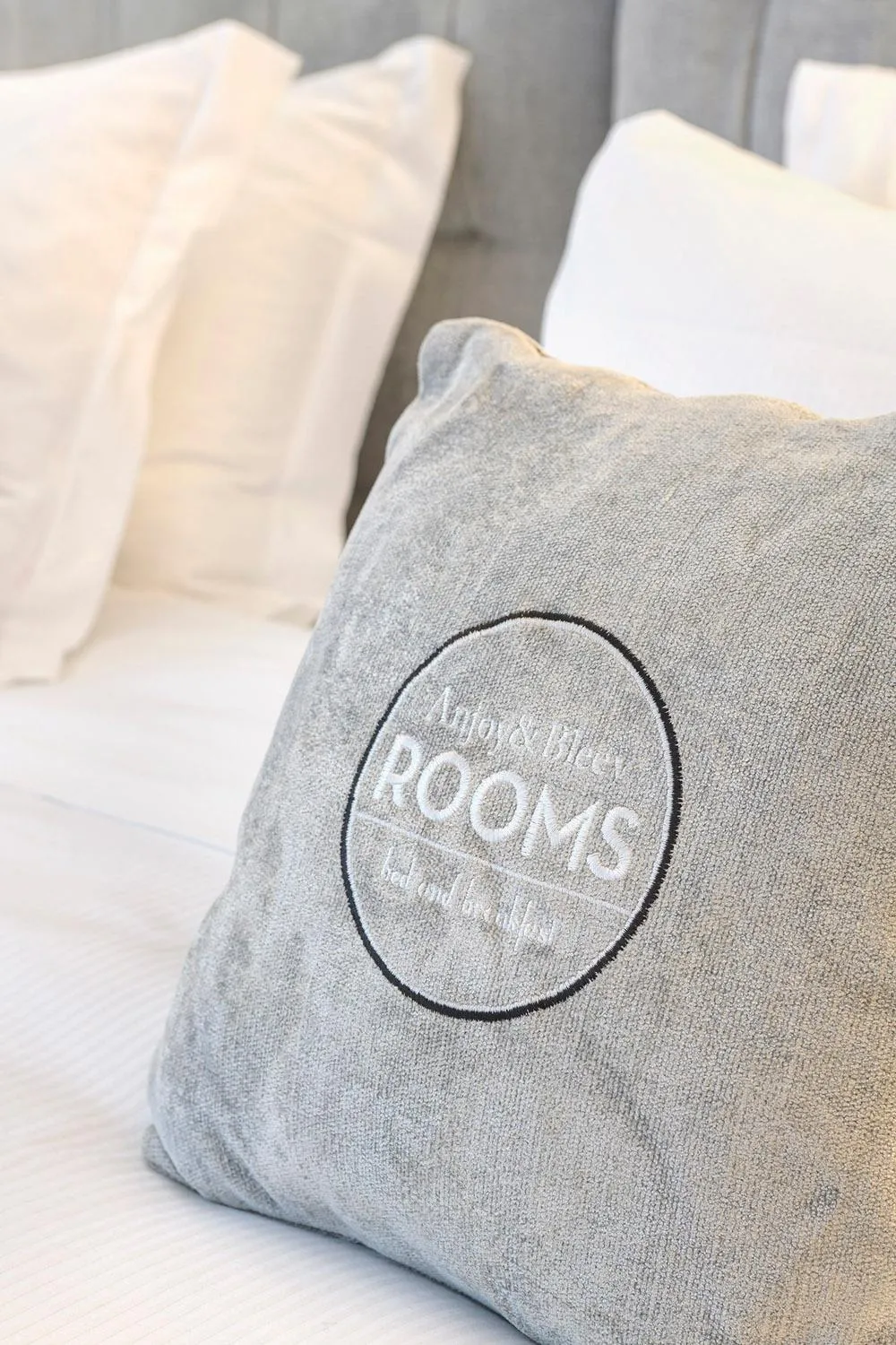 Bed in Anjoy&Bleev Rooms