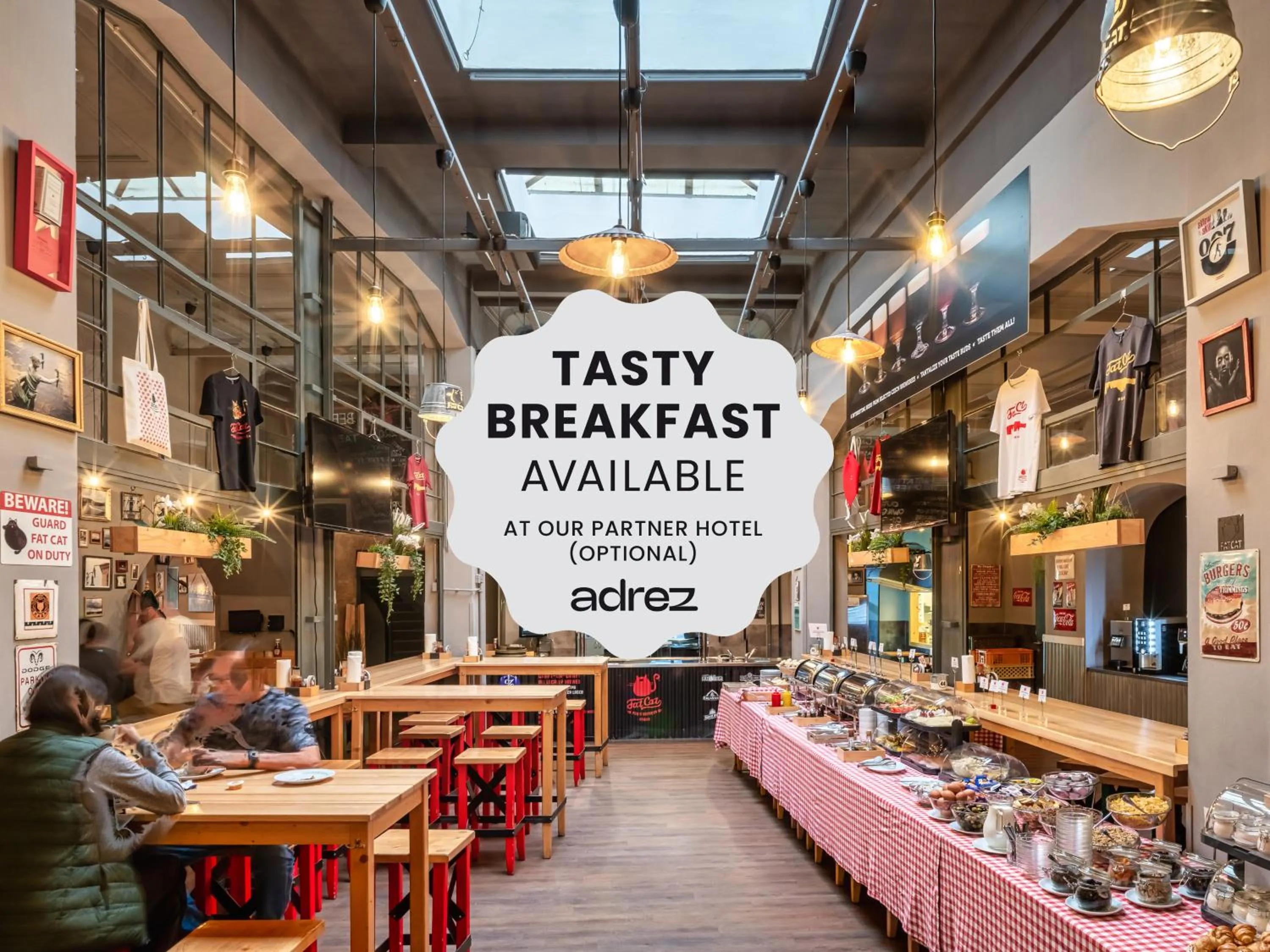 Breakfast in 7 Tales Apartments by Adrez