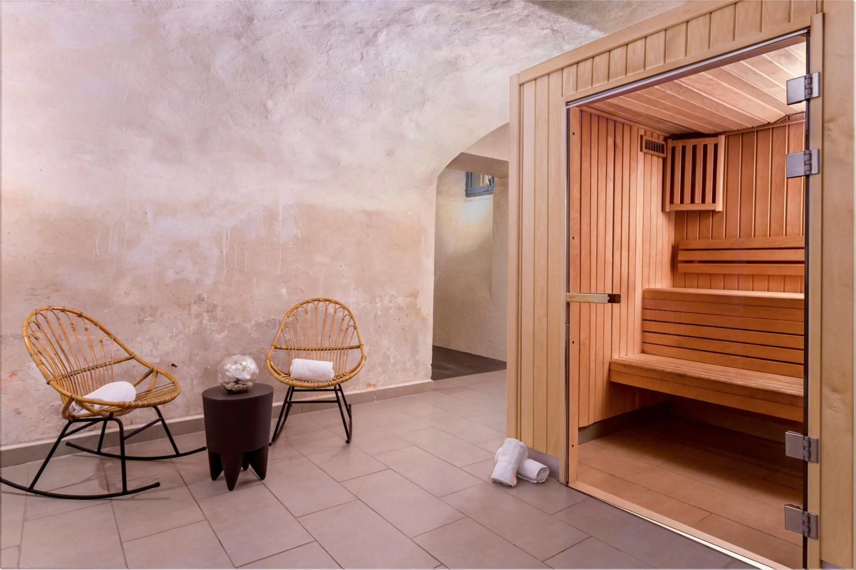 Sauna in Appart'City Collection Nîmes Arènes