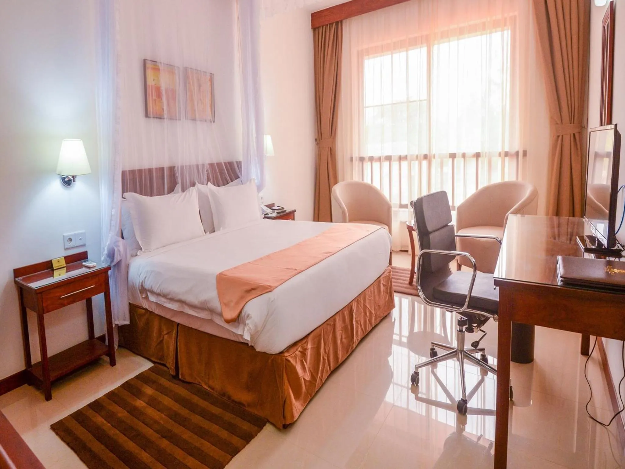 Bedroom in Raphael's Hotel