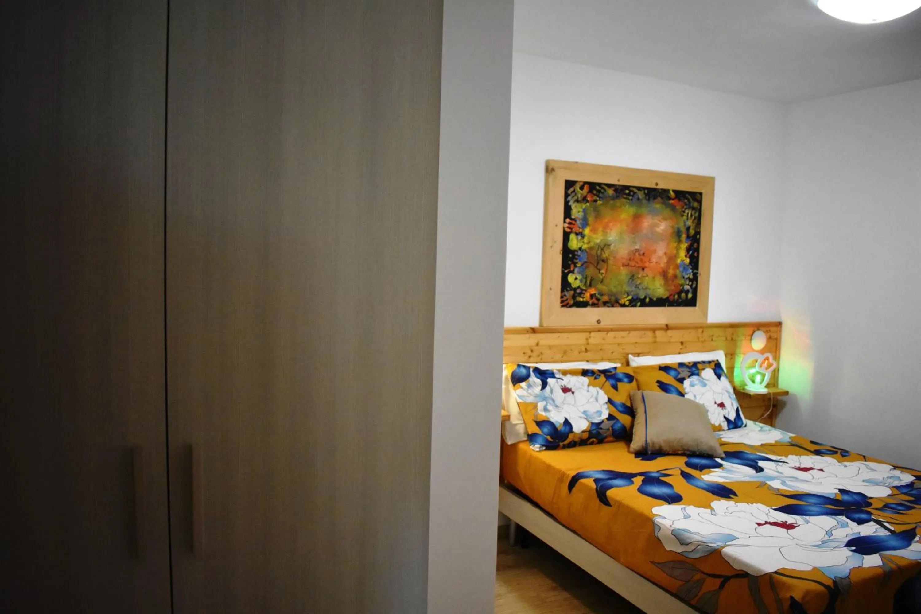Bed in Art Village Residence