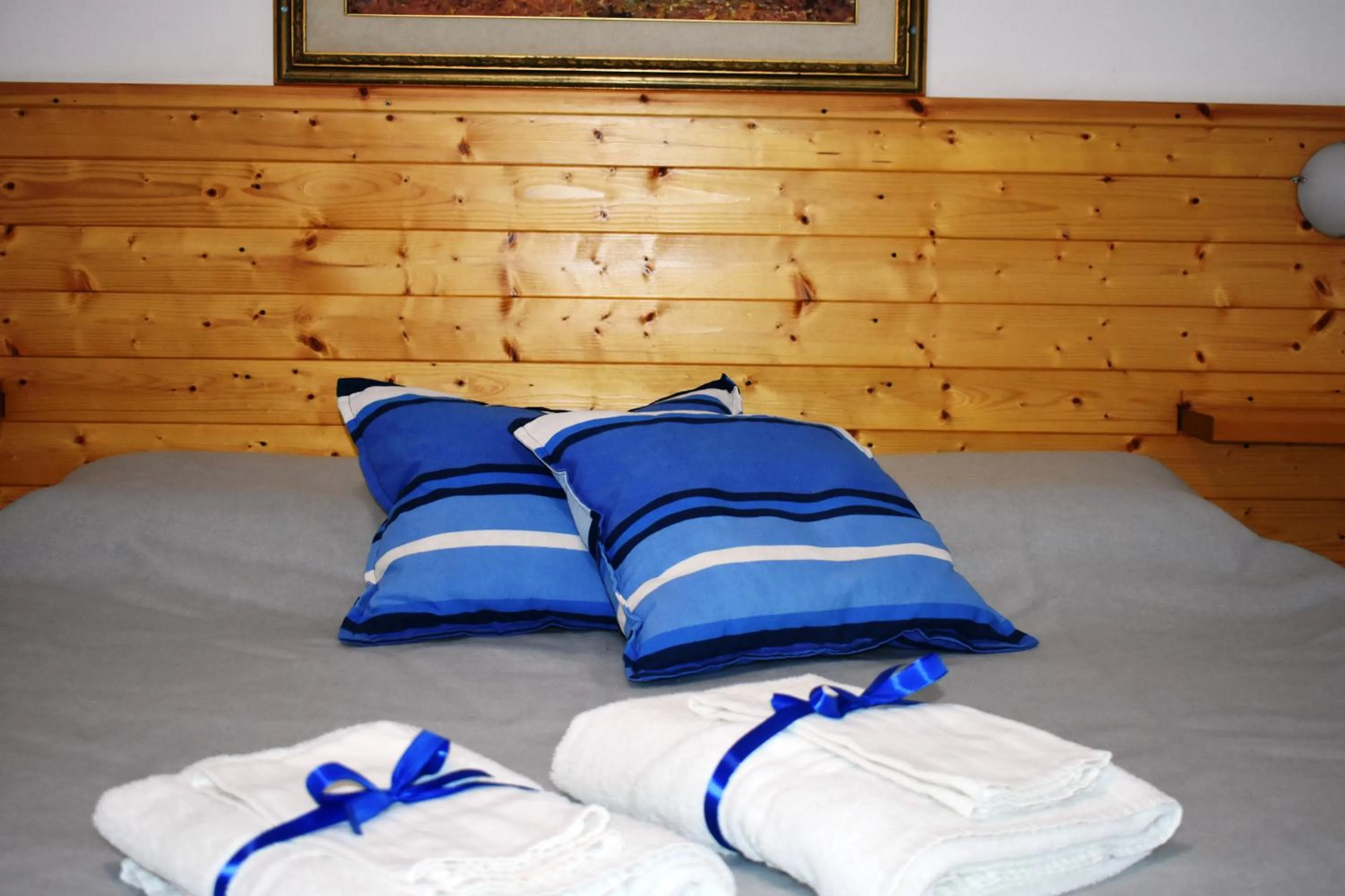 Bed in Art Village Residence