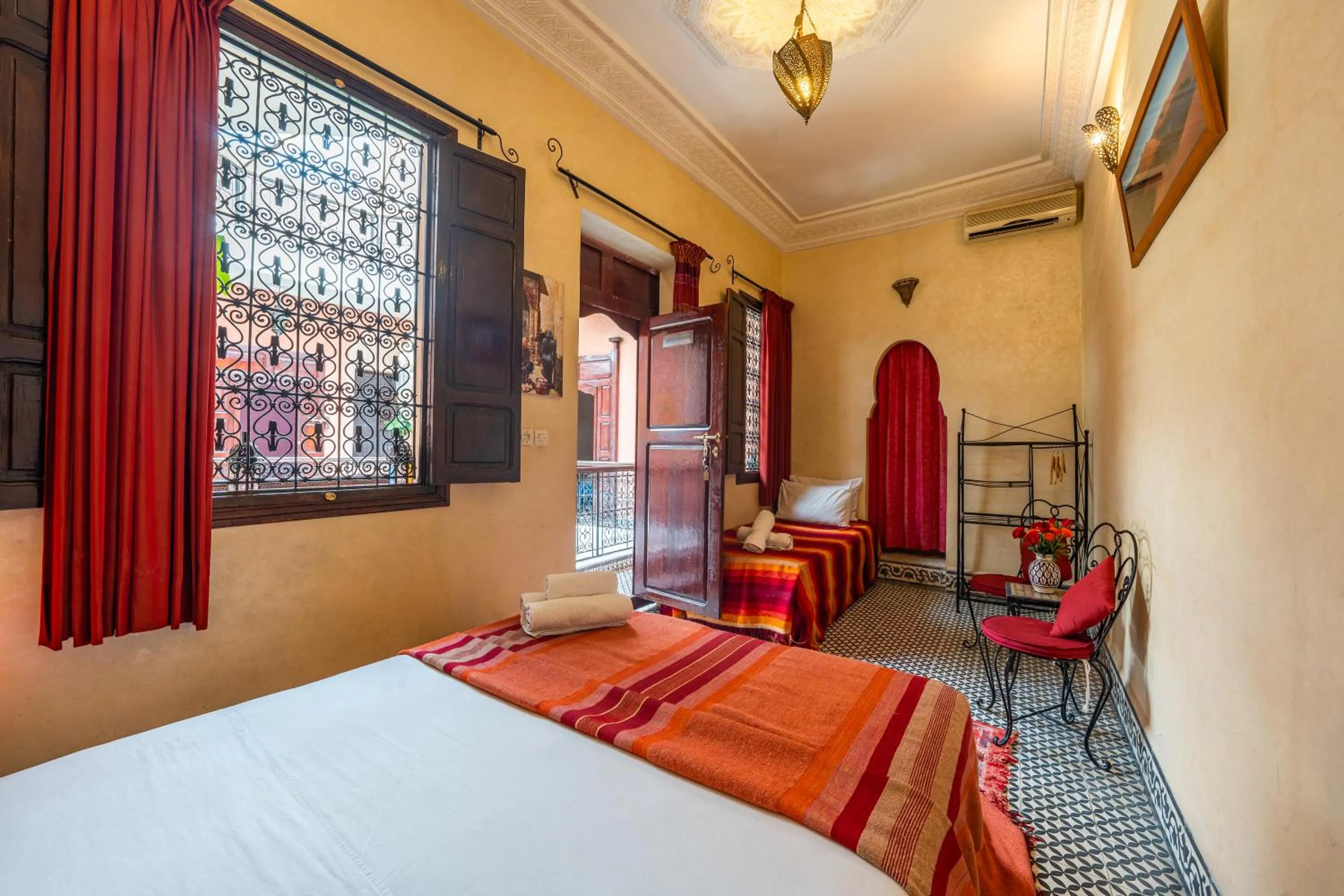 Bed in Riad Todra