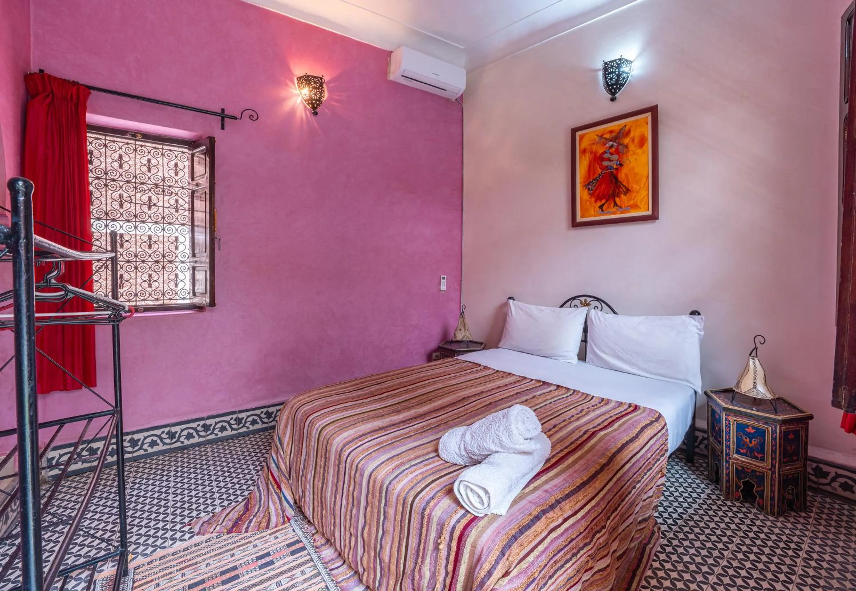 Bed in Riad Todra