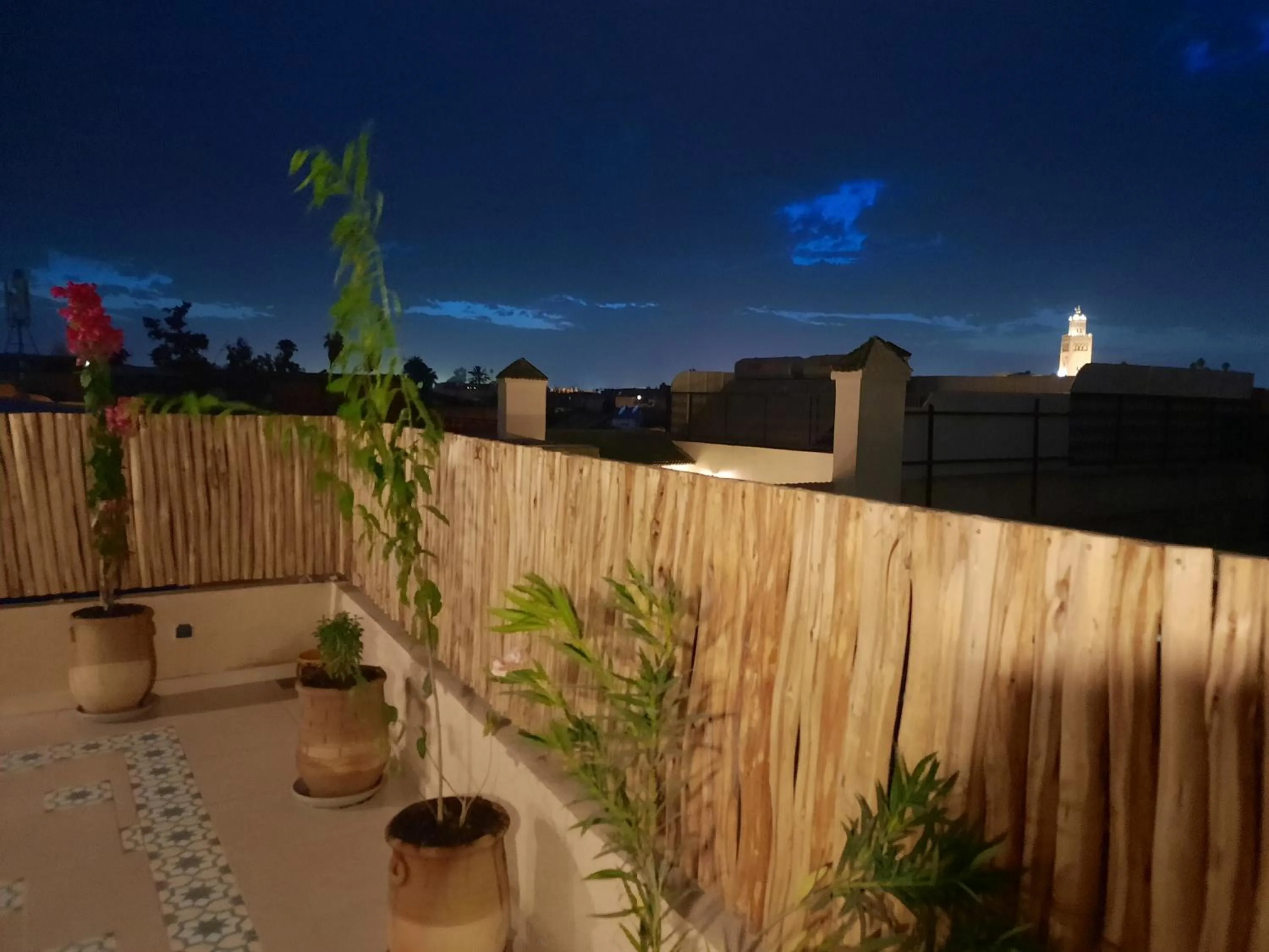 Balcony/Terrace in Riad Todra
