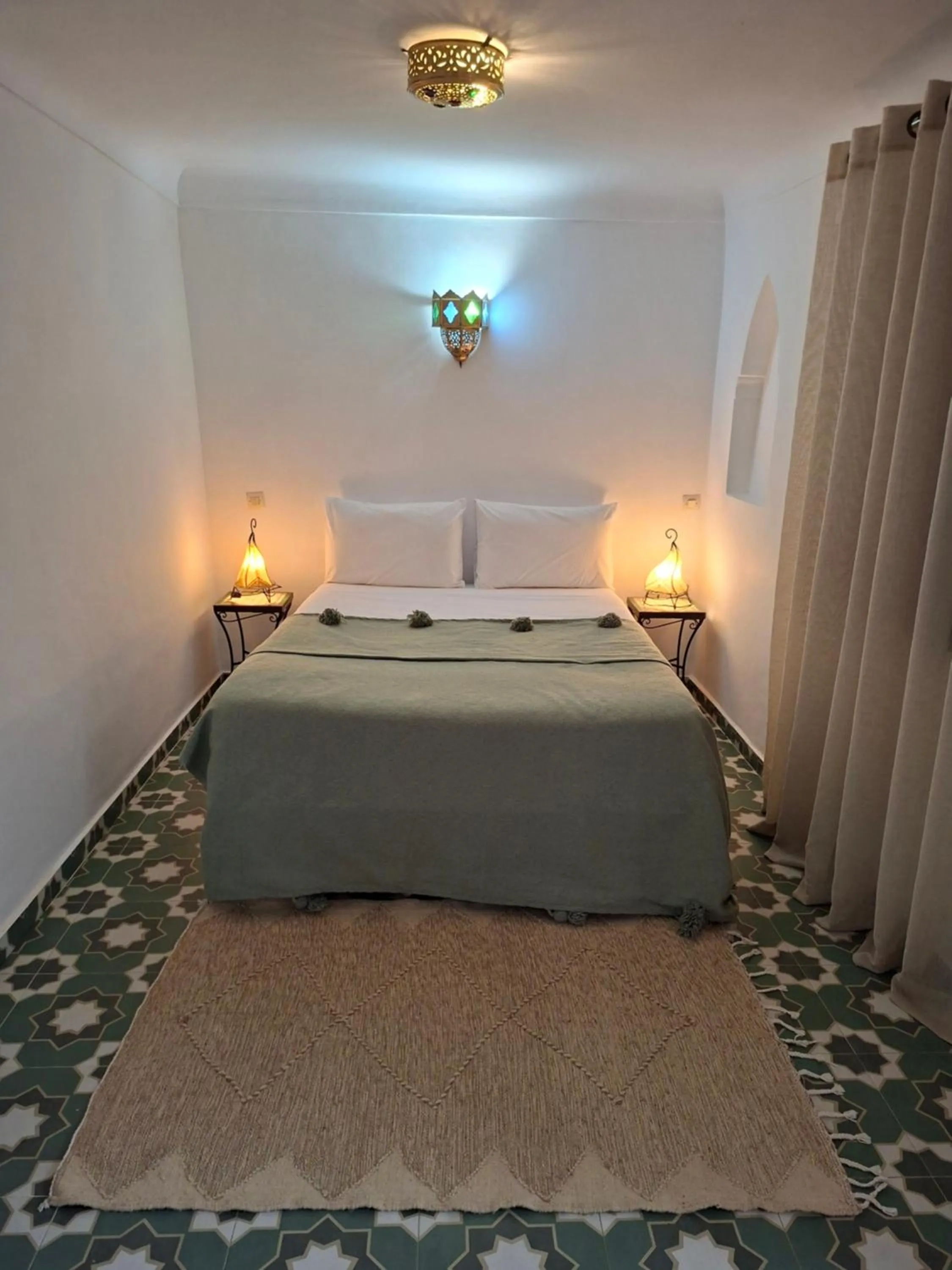 Bed in Riad Todra