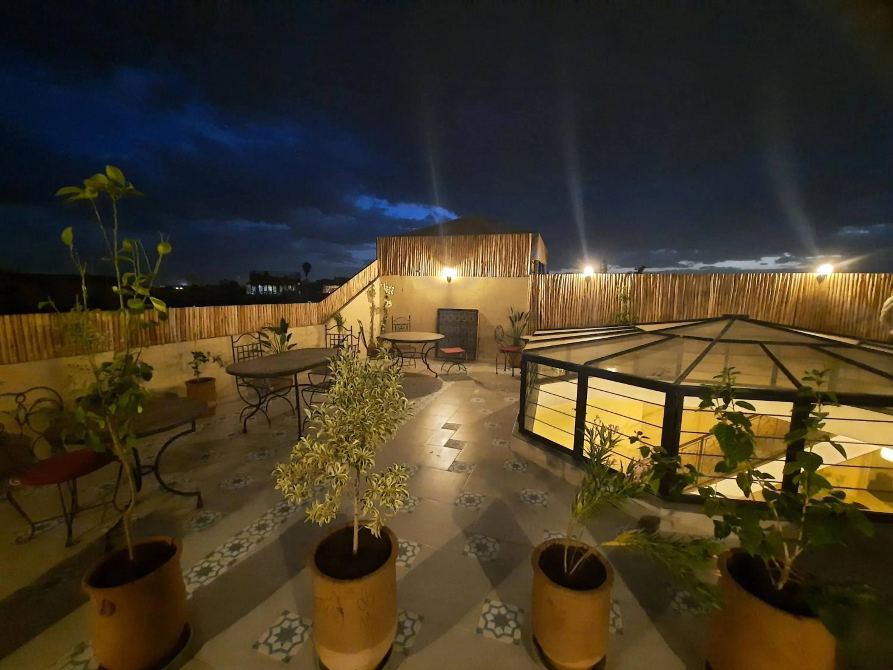 Balcony/Terrace in Riad Todra