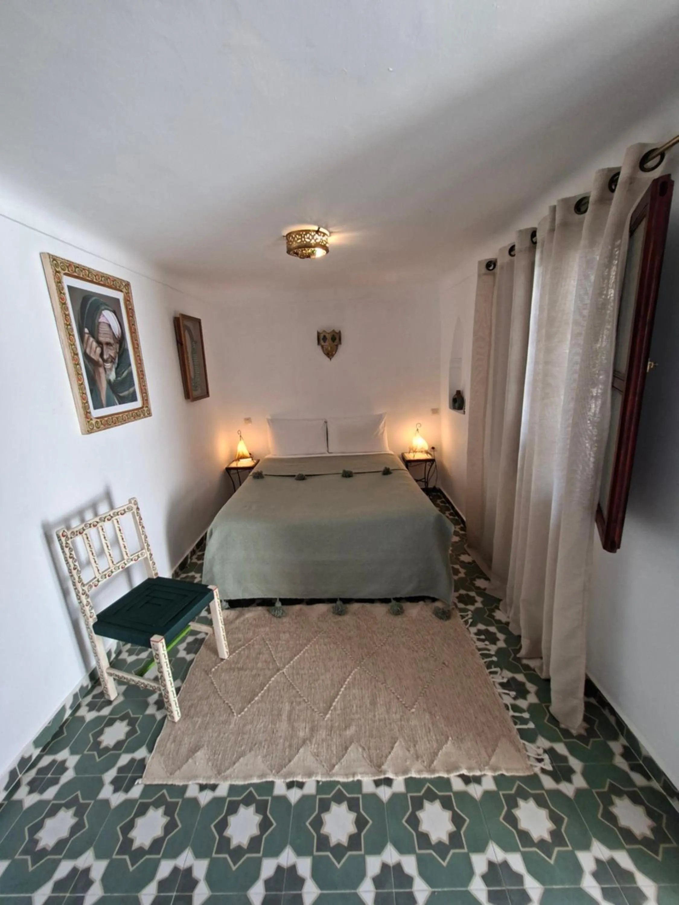 Bed in Riad Todra