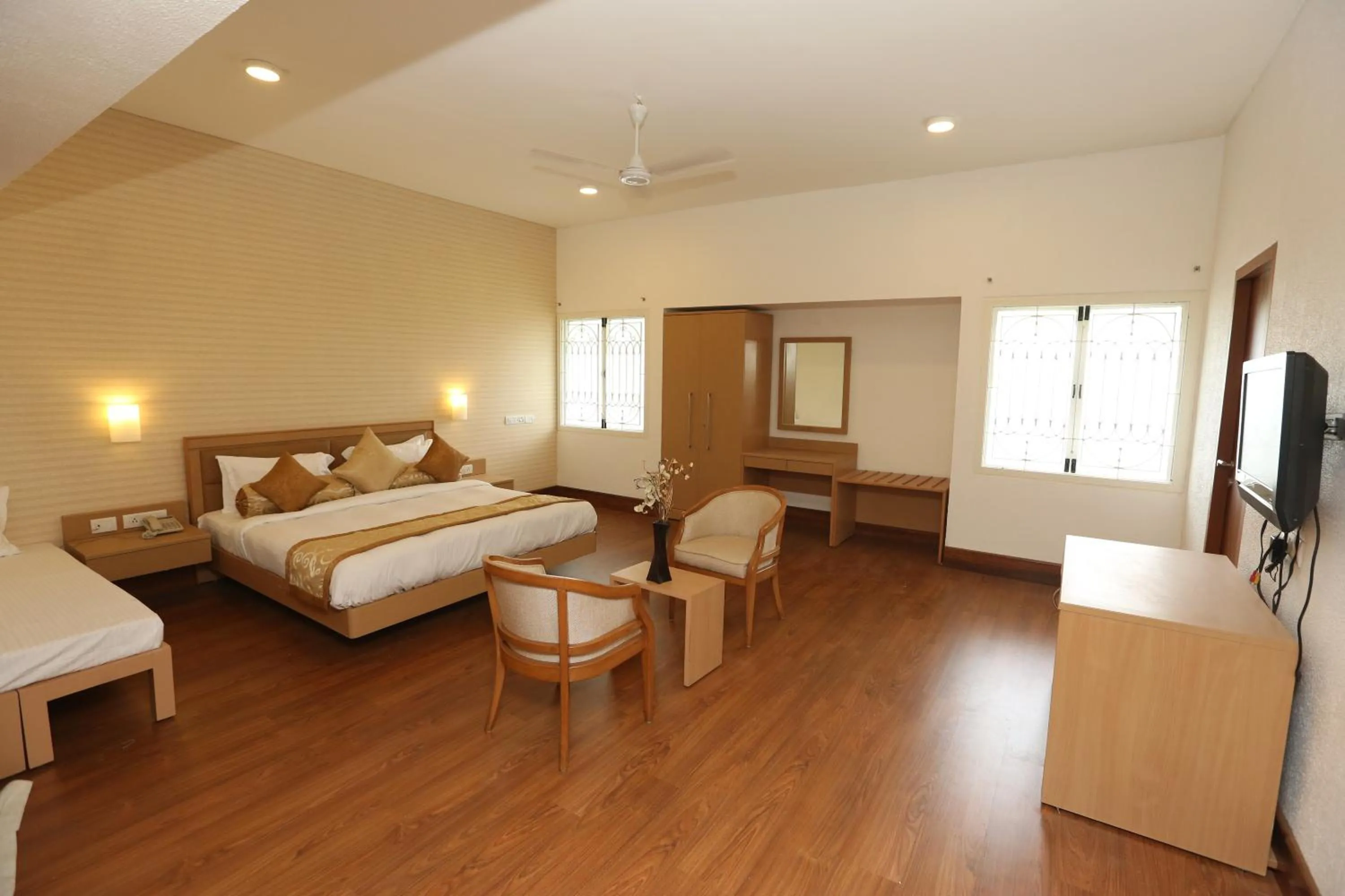 Bedroom, Bed in Avenue 11 Boutique Residences, Poes Garden Chennai