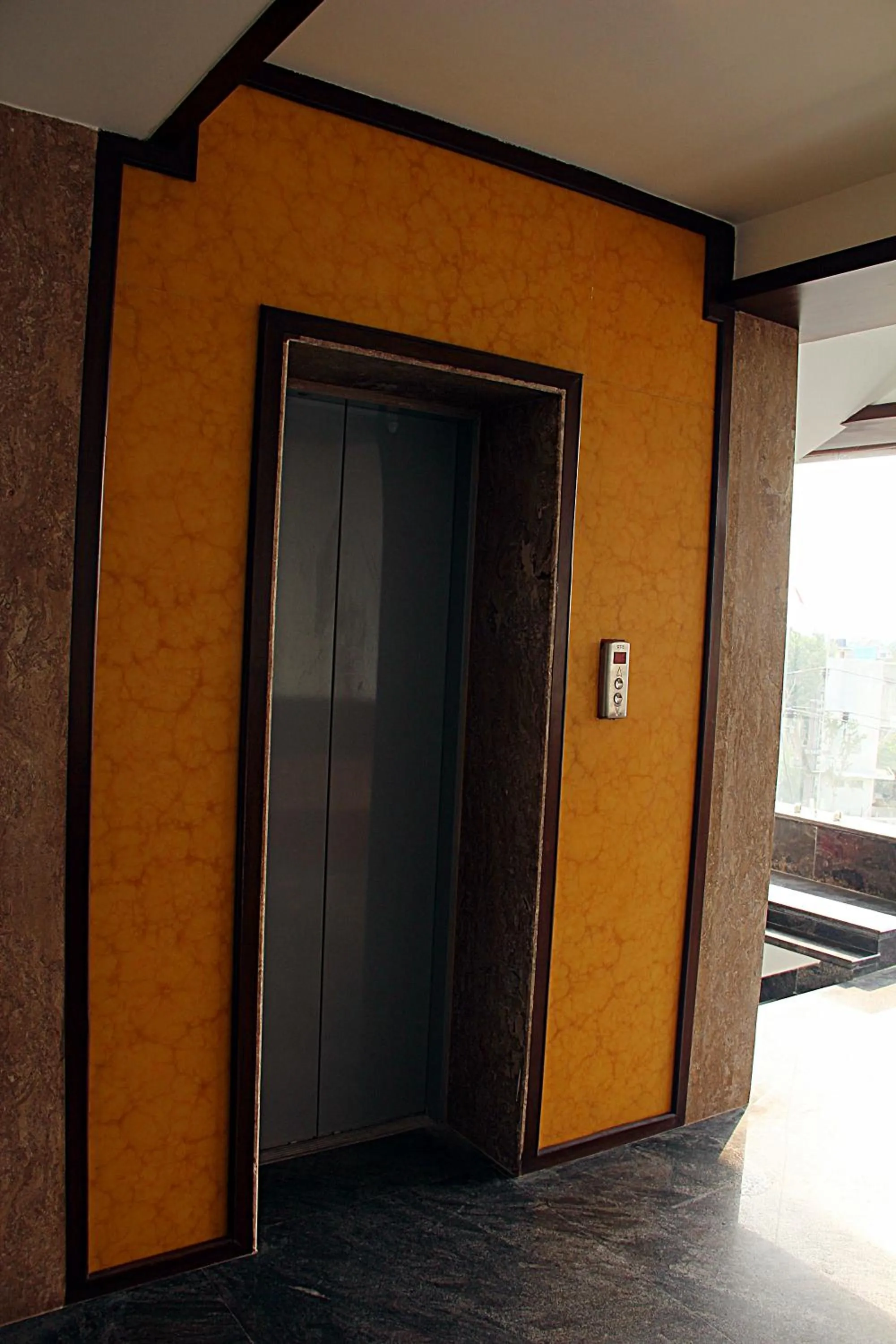 Property building in Hotel Taj Heights