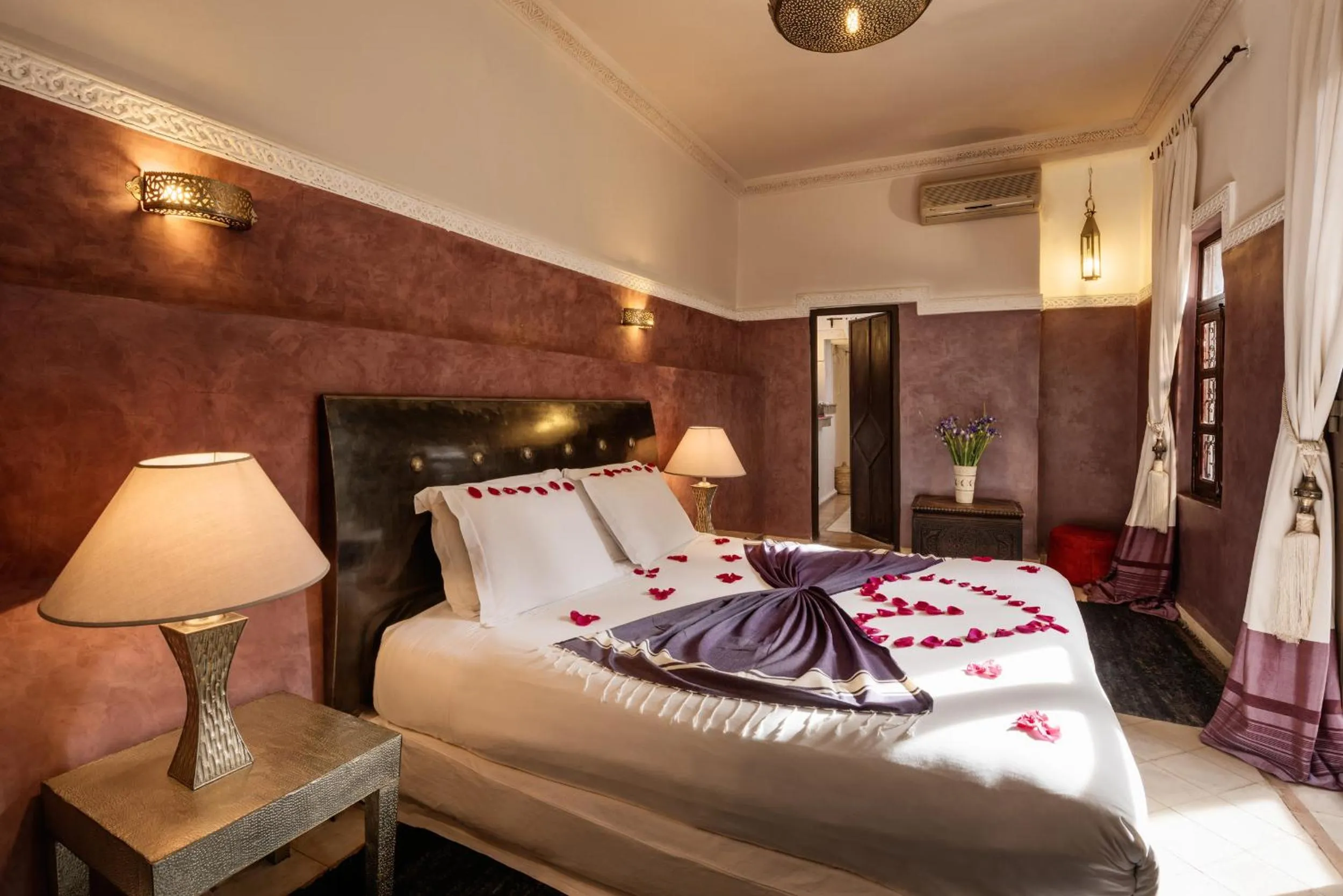 Bedroom, Bed in Riad Les Jardins d'Henia