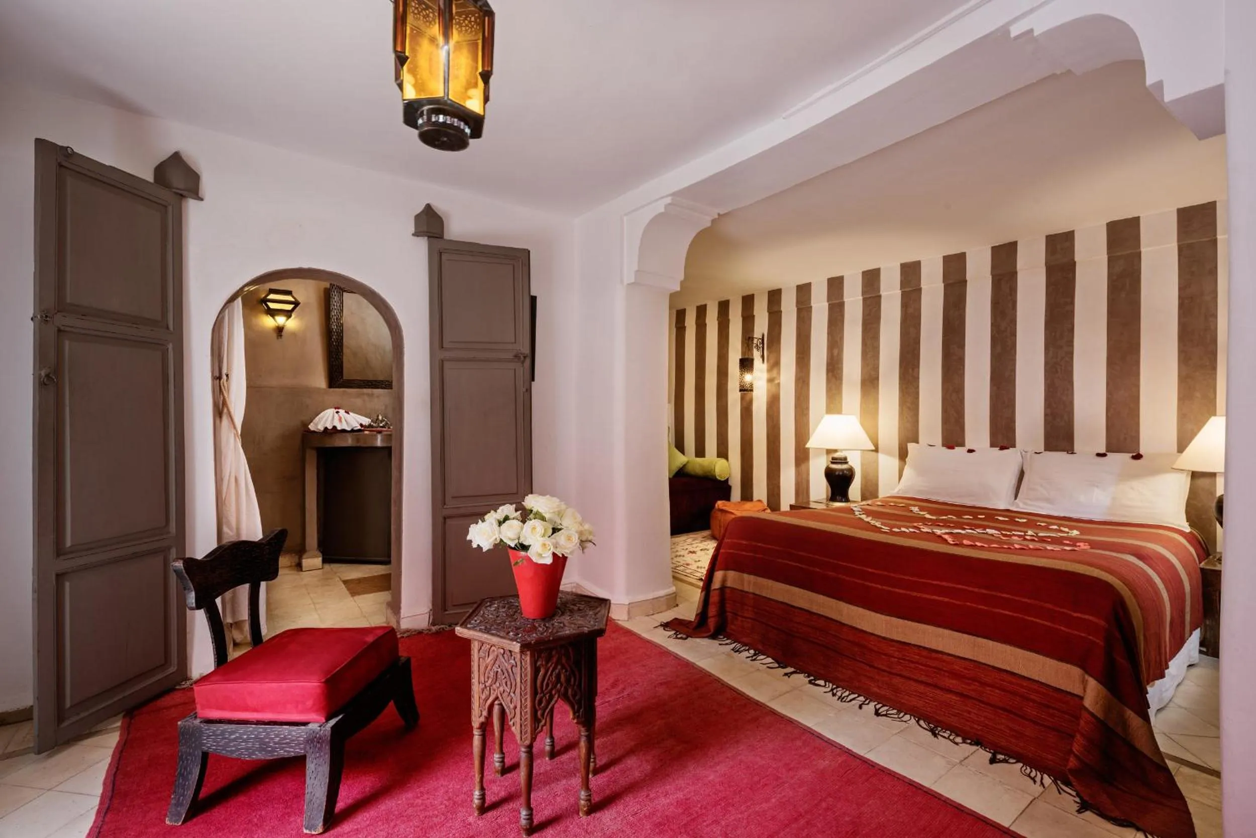 Bedroom, Bed in Riad Les Jardins d'Henia