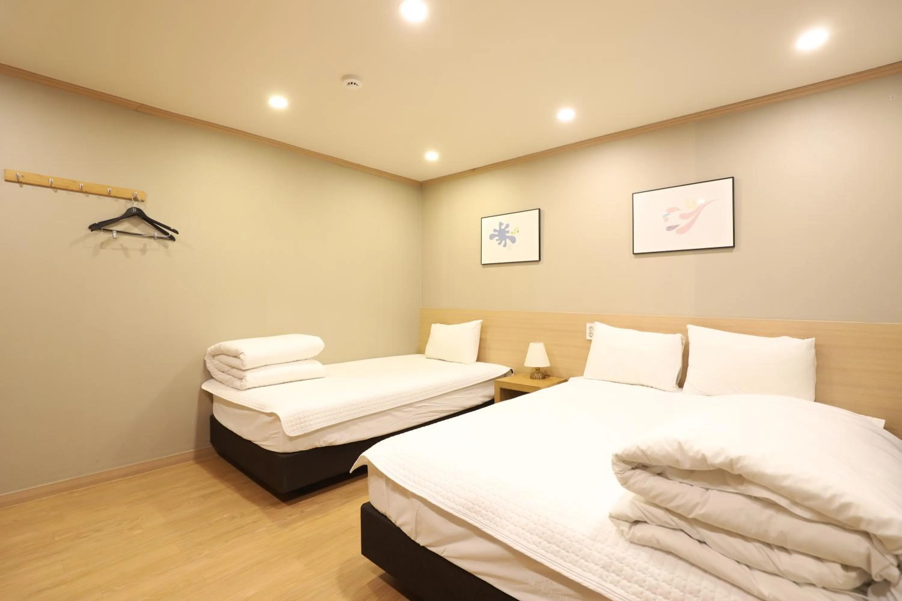 Bed in Busan Nokcheon Hot Spring Hotel