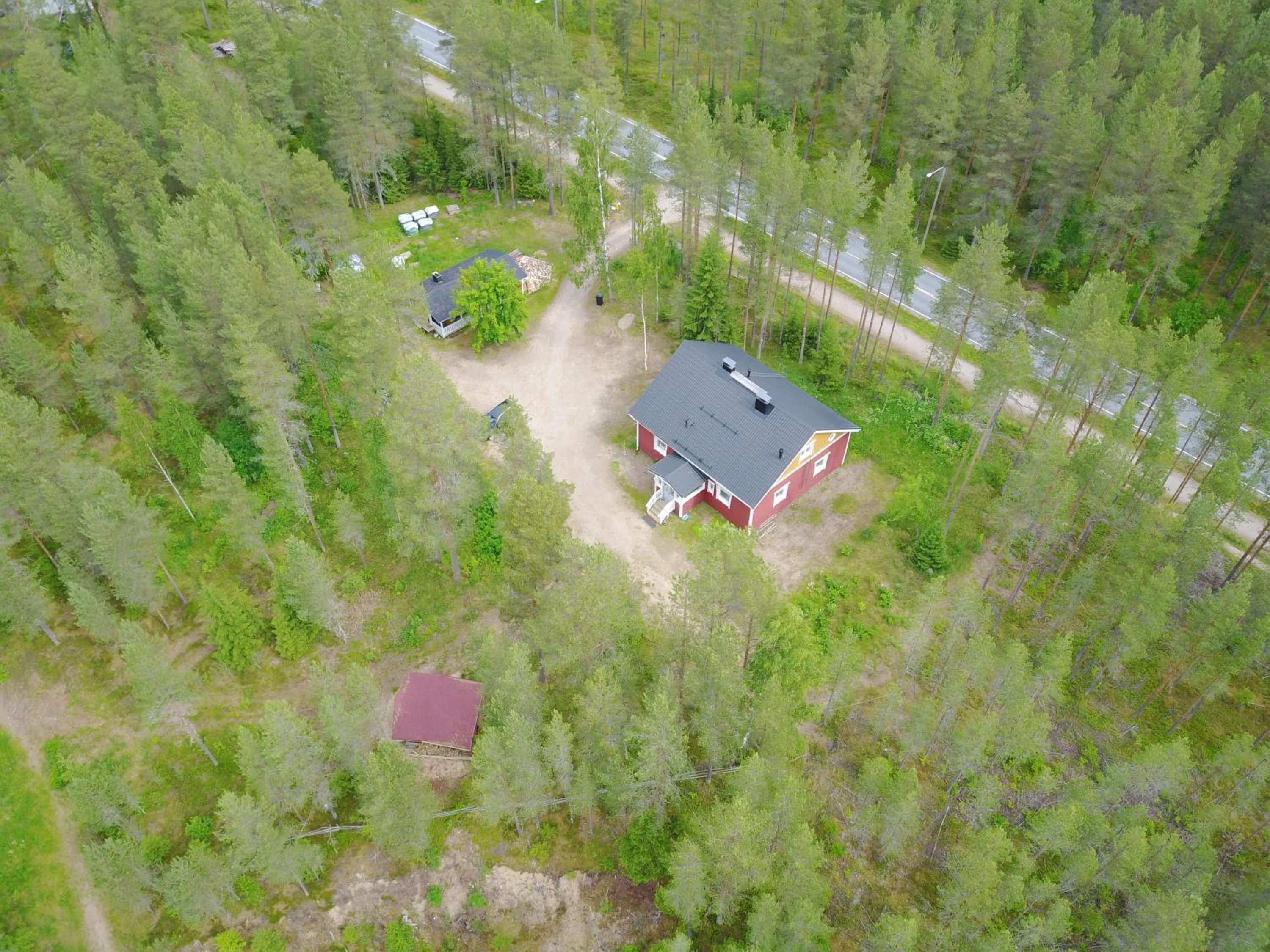 Bird's eye view in Karkausmäen Kammari