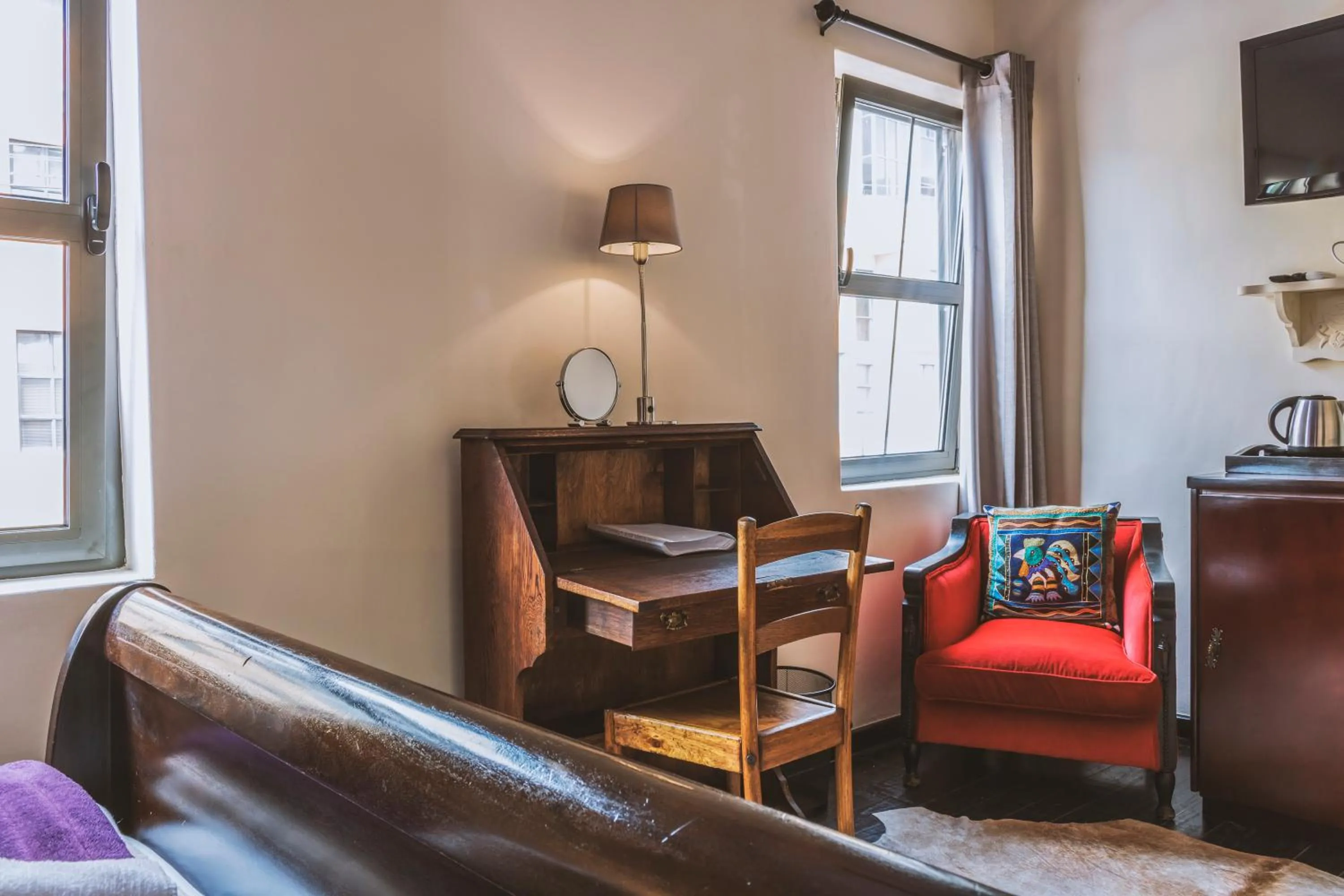 Seating area in La Rose B&B
