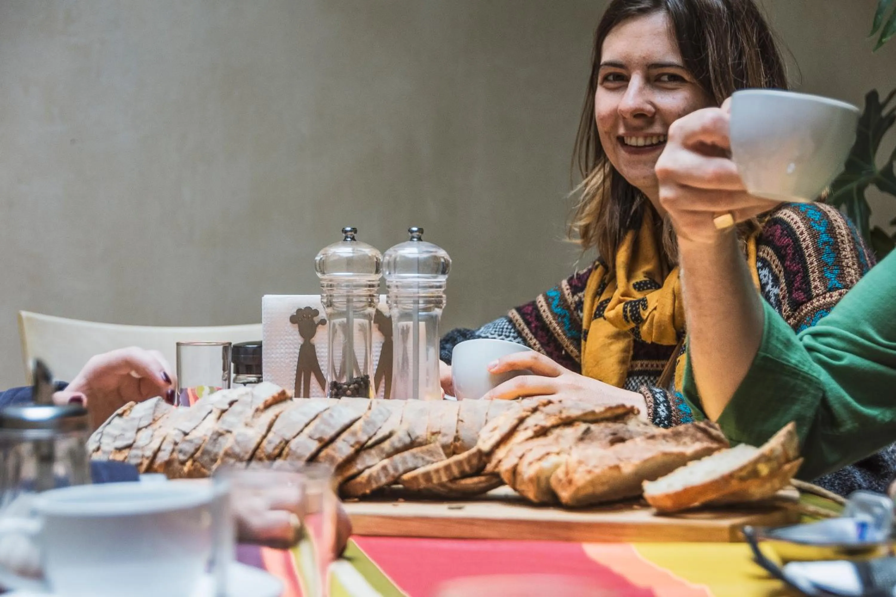 People in La Rose B&B