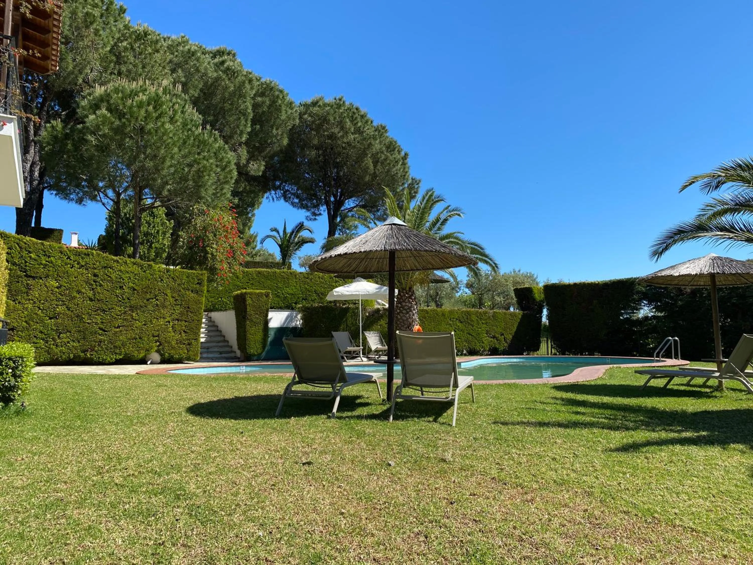 Swimming pool in Villa POLYTIMI