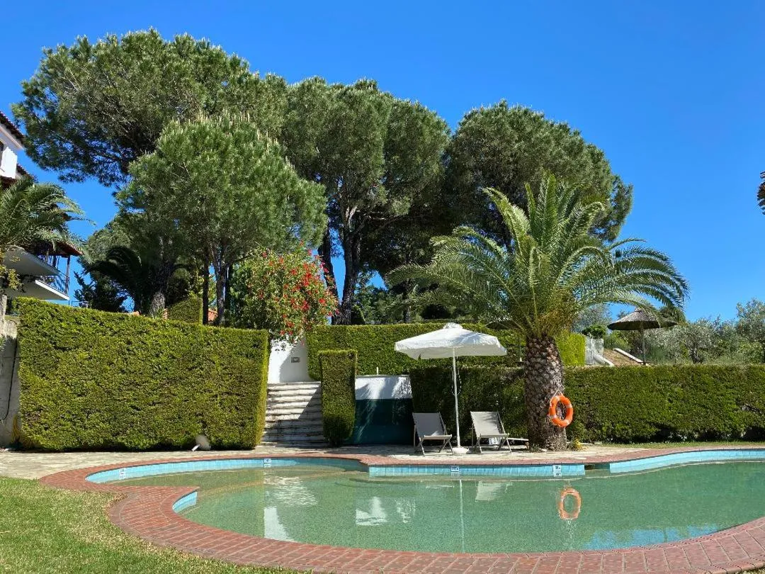 Swimming pool in Villa POLYTIMI