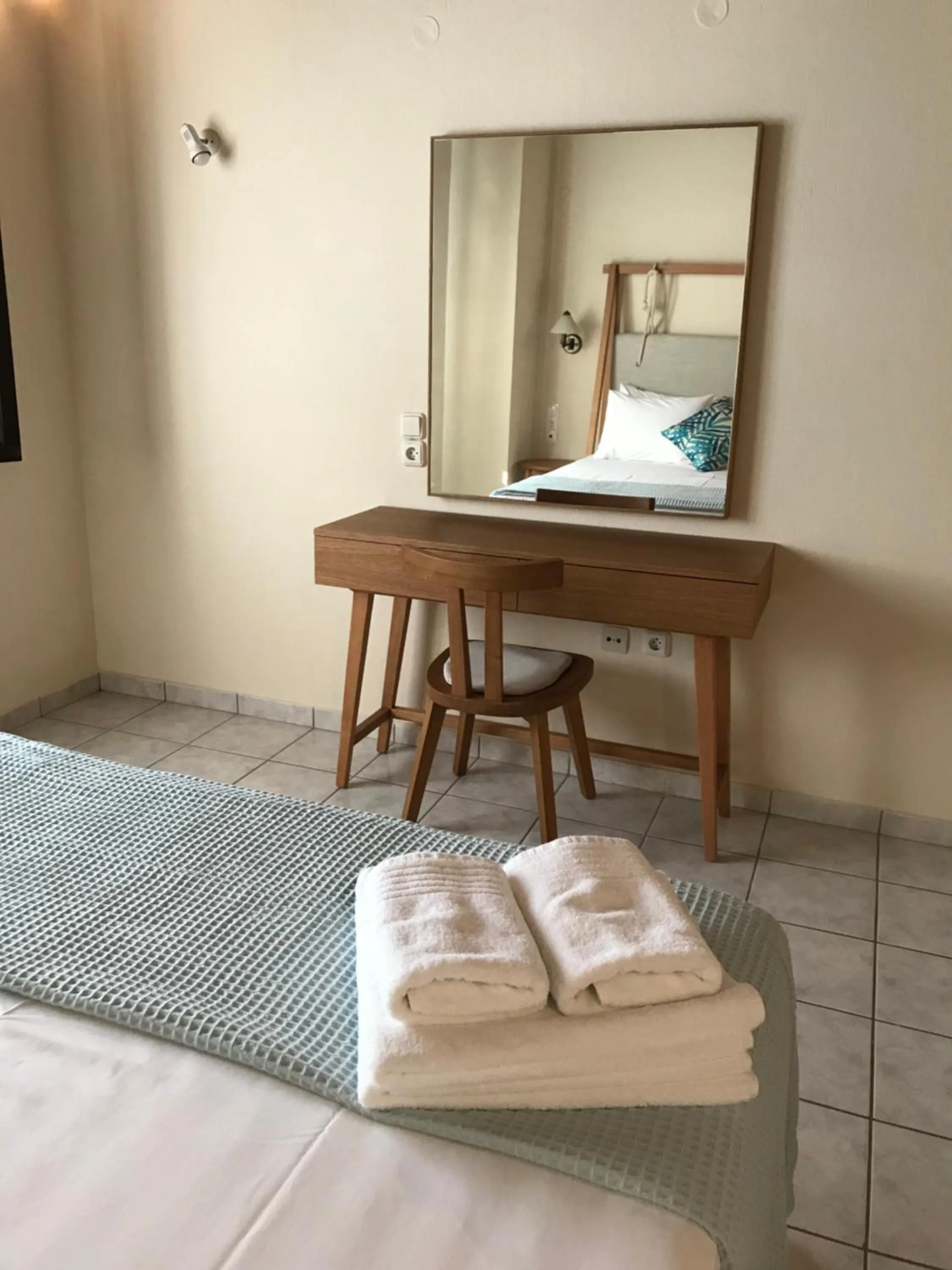 Bedroom, Bed in Villa POLYTIMI