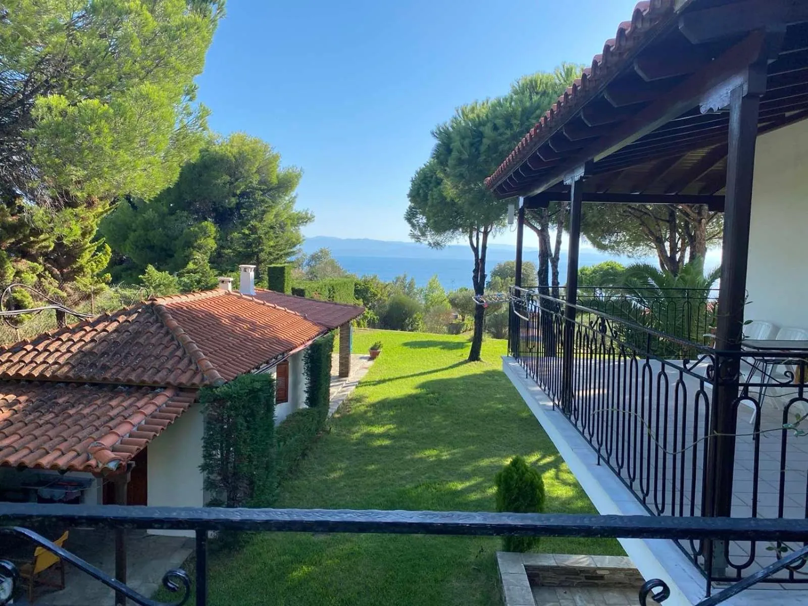 Sea view in Villa POLYTIMI