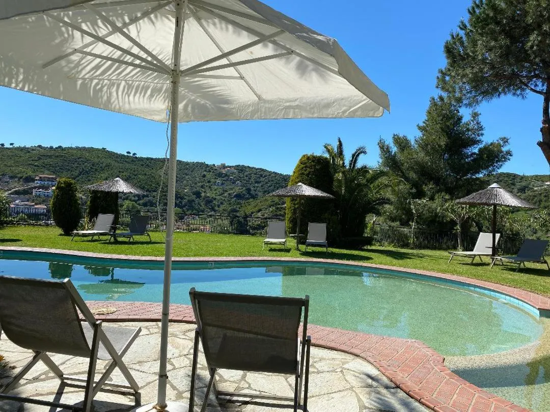 Swimming pool in Villa POLYTIMI