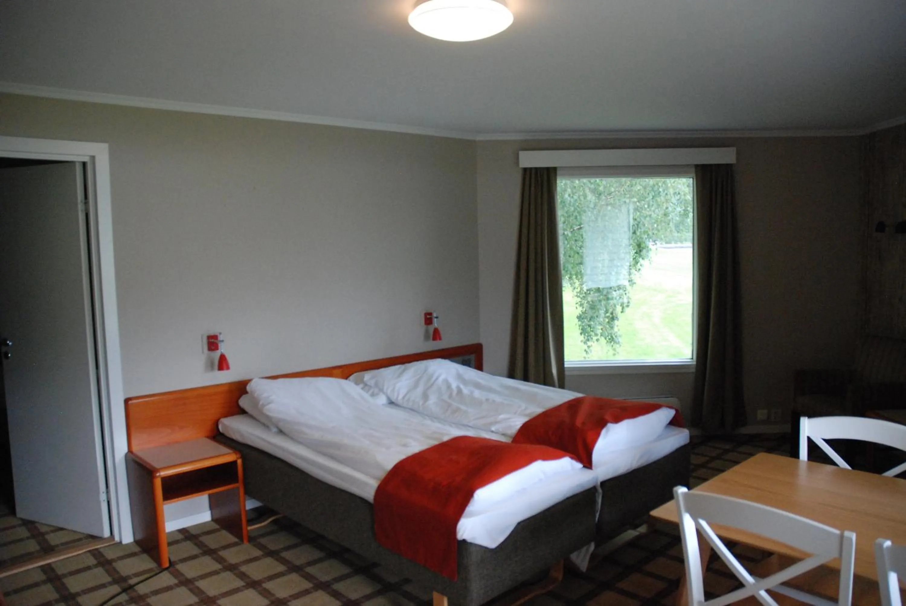 Bed in Fleischer's Motel