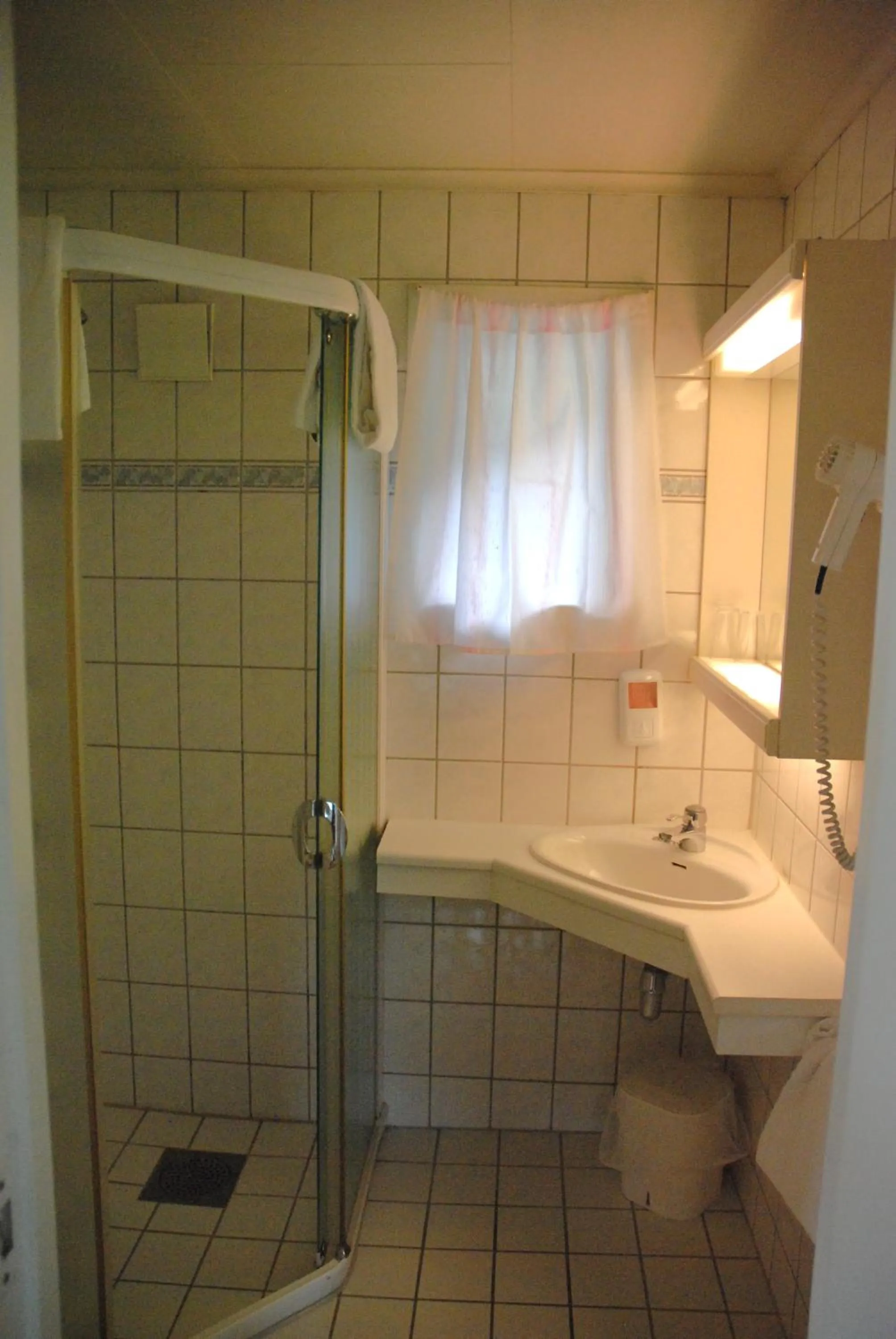 Bathroom in Fleischer's Motel