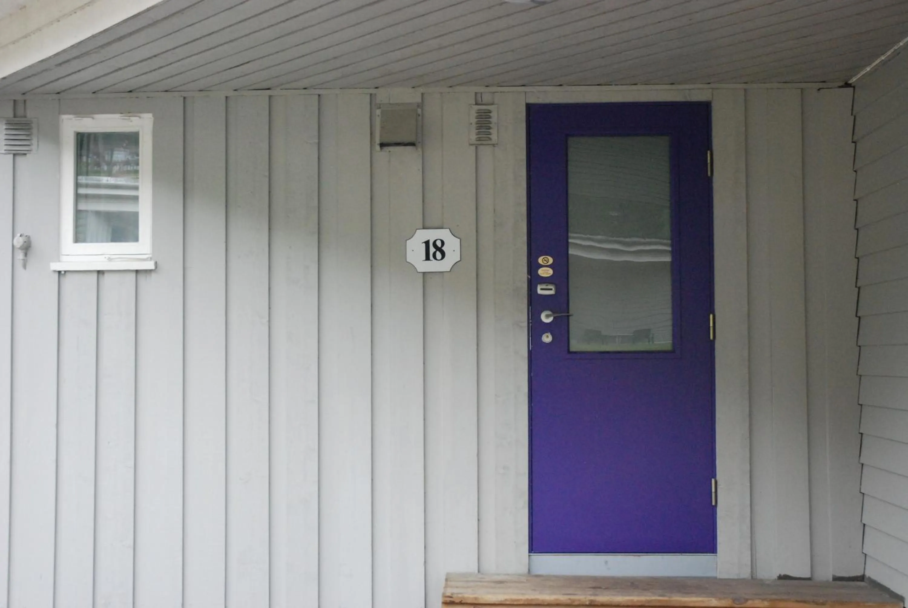 Facade/entrance in Fleischer's Motel