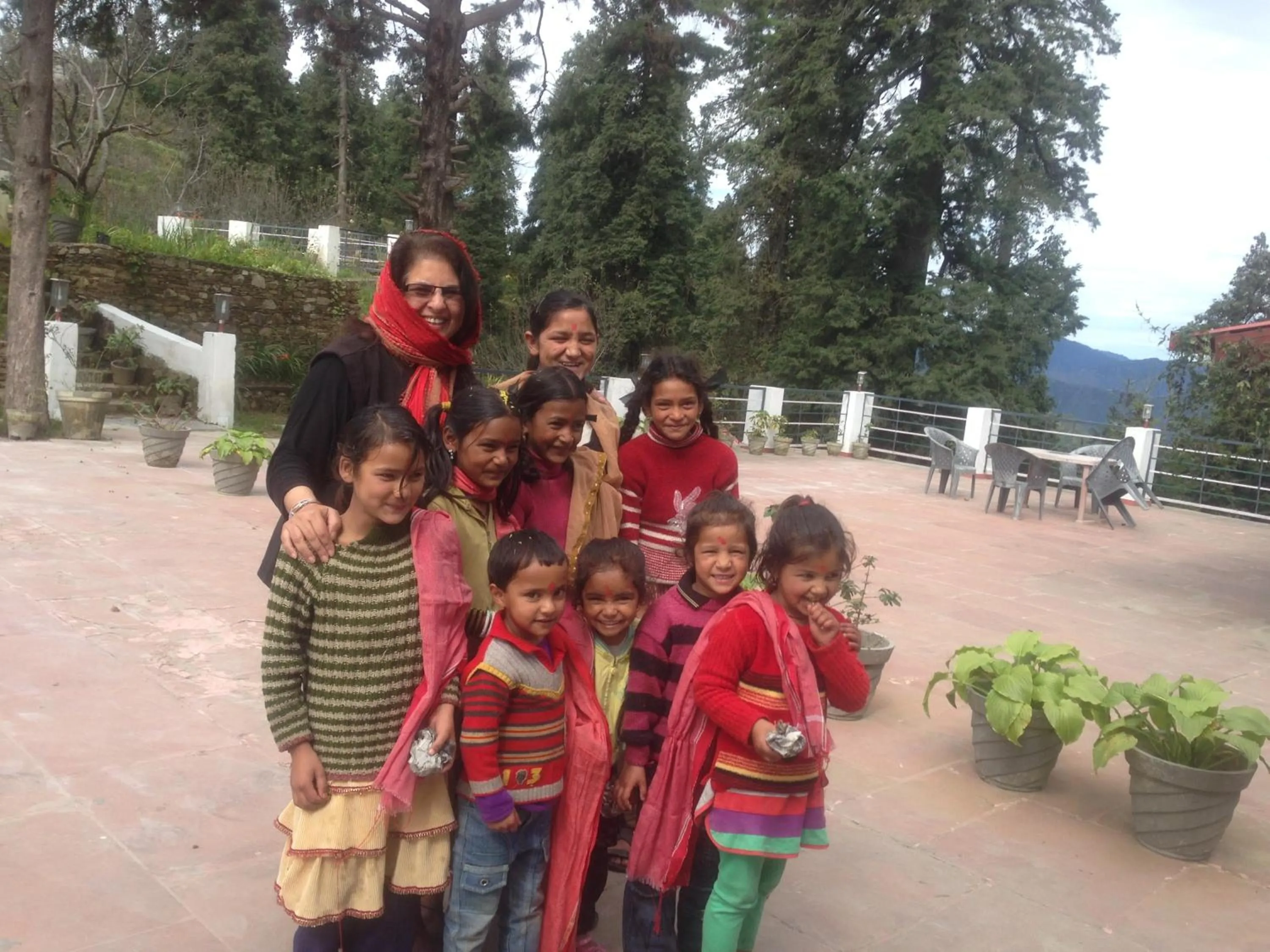 People in The Hermitage Kanatal