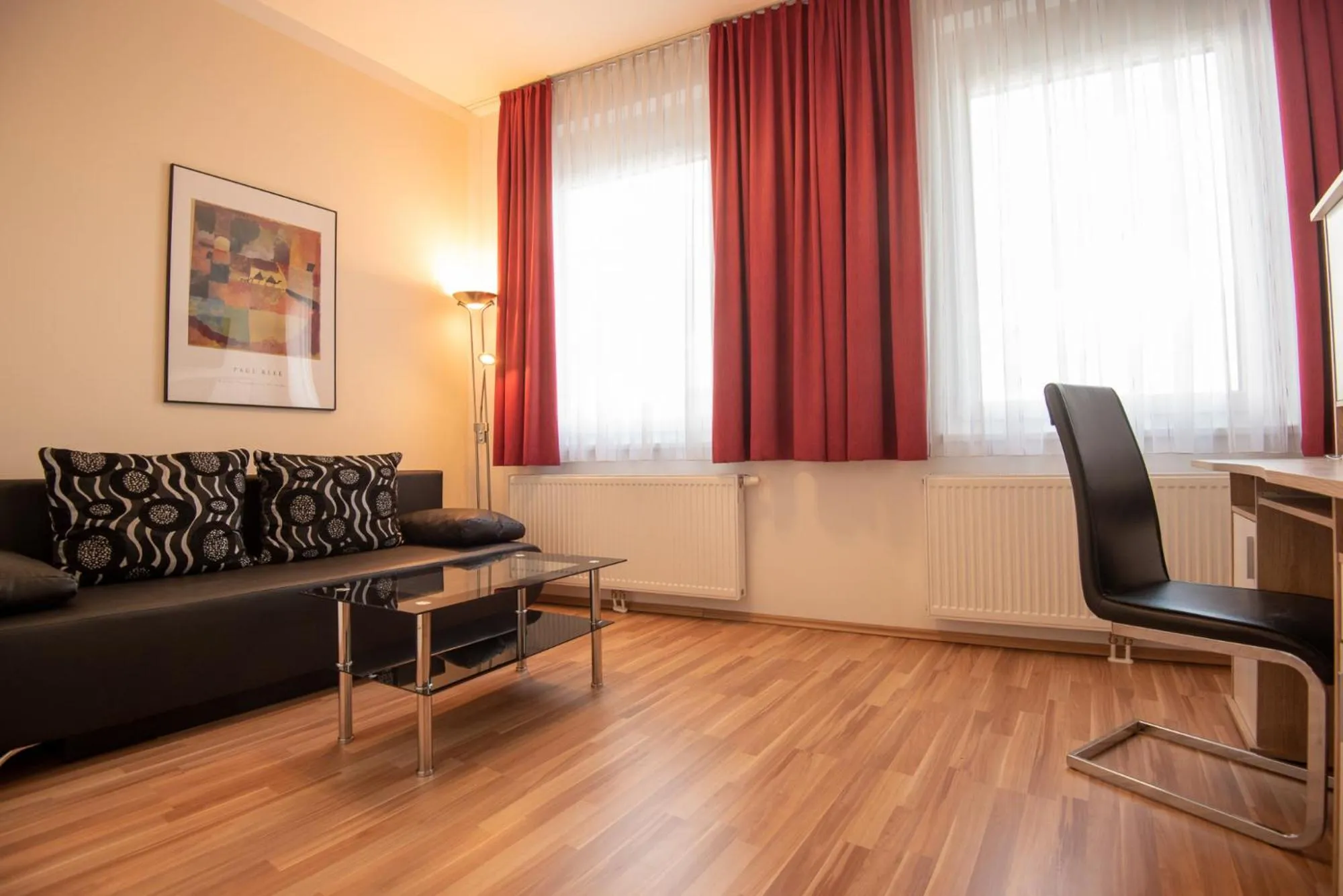 Seating area in City Appartements Weiz