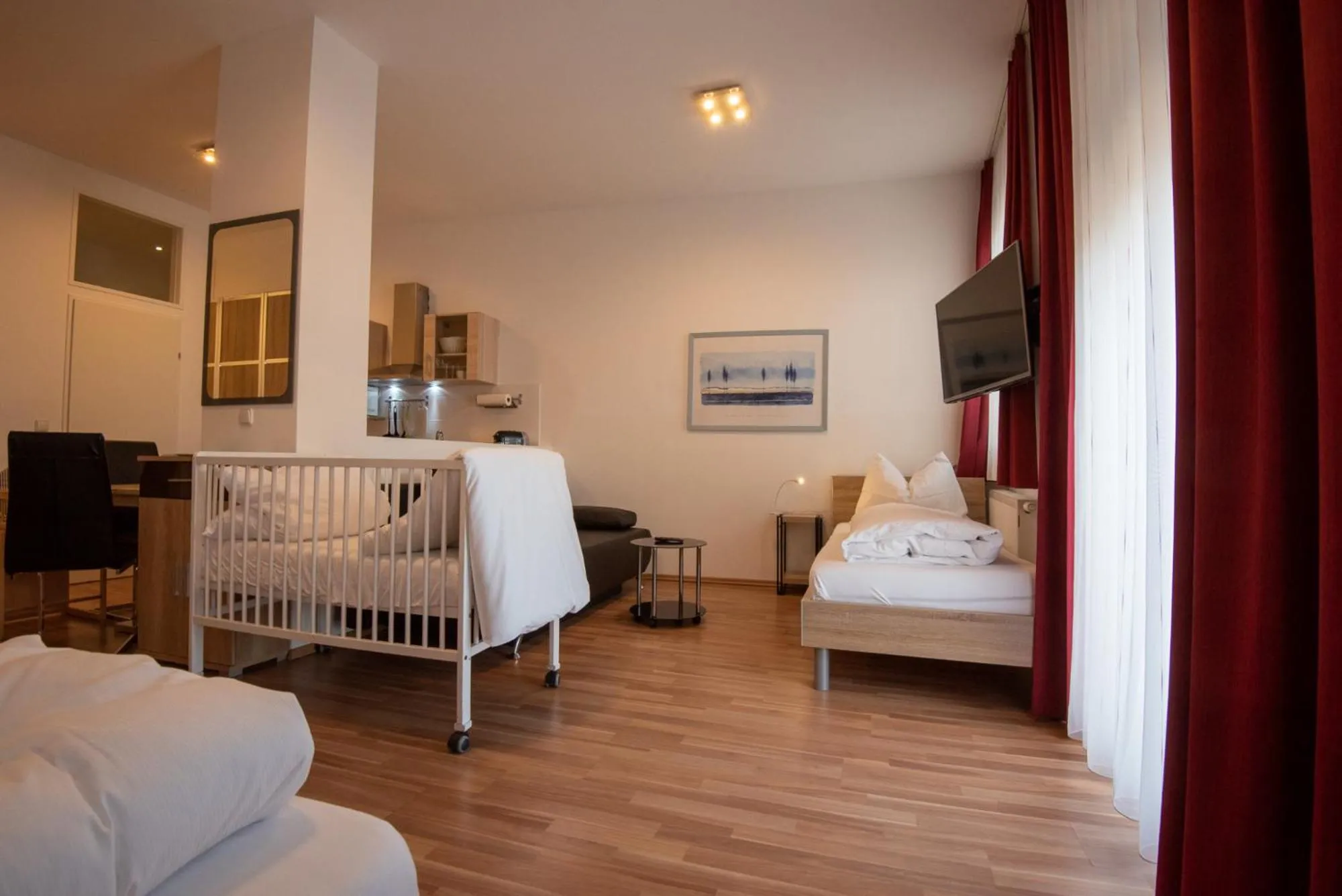 Bedroom, Bed in City Appartements Weiz